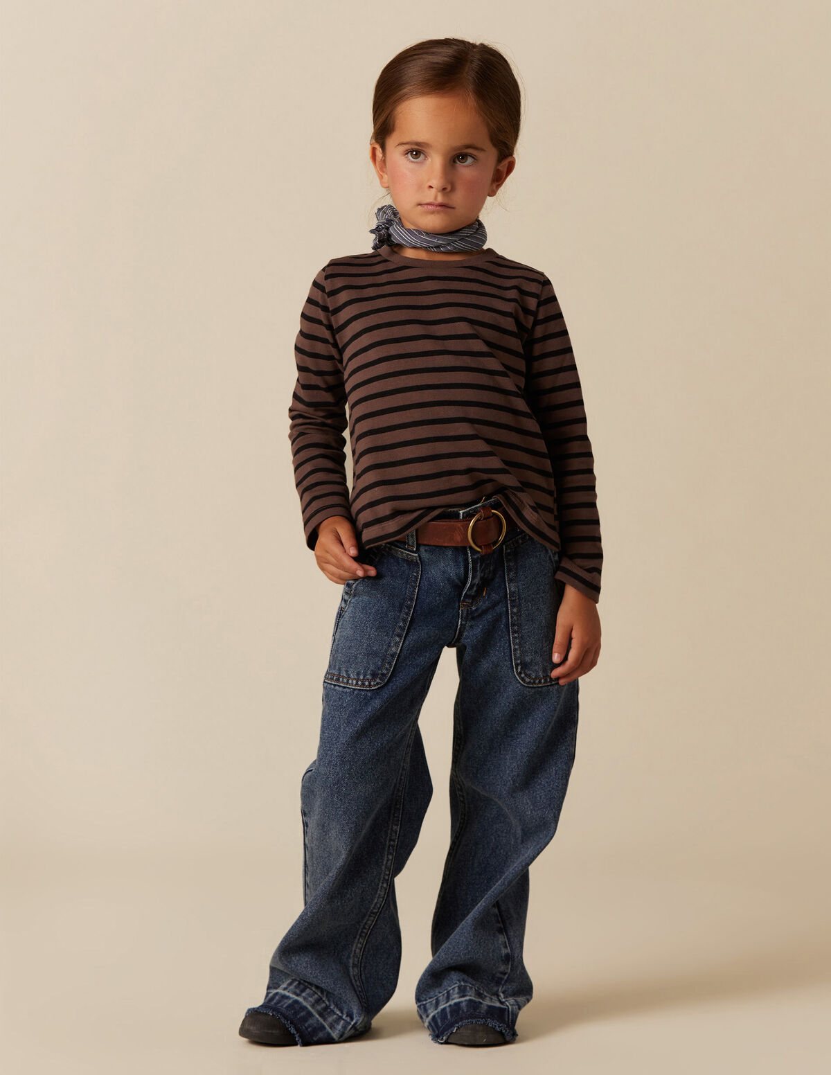 T-SHIRT RISCA GRANDE AZUL