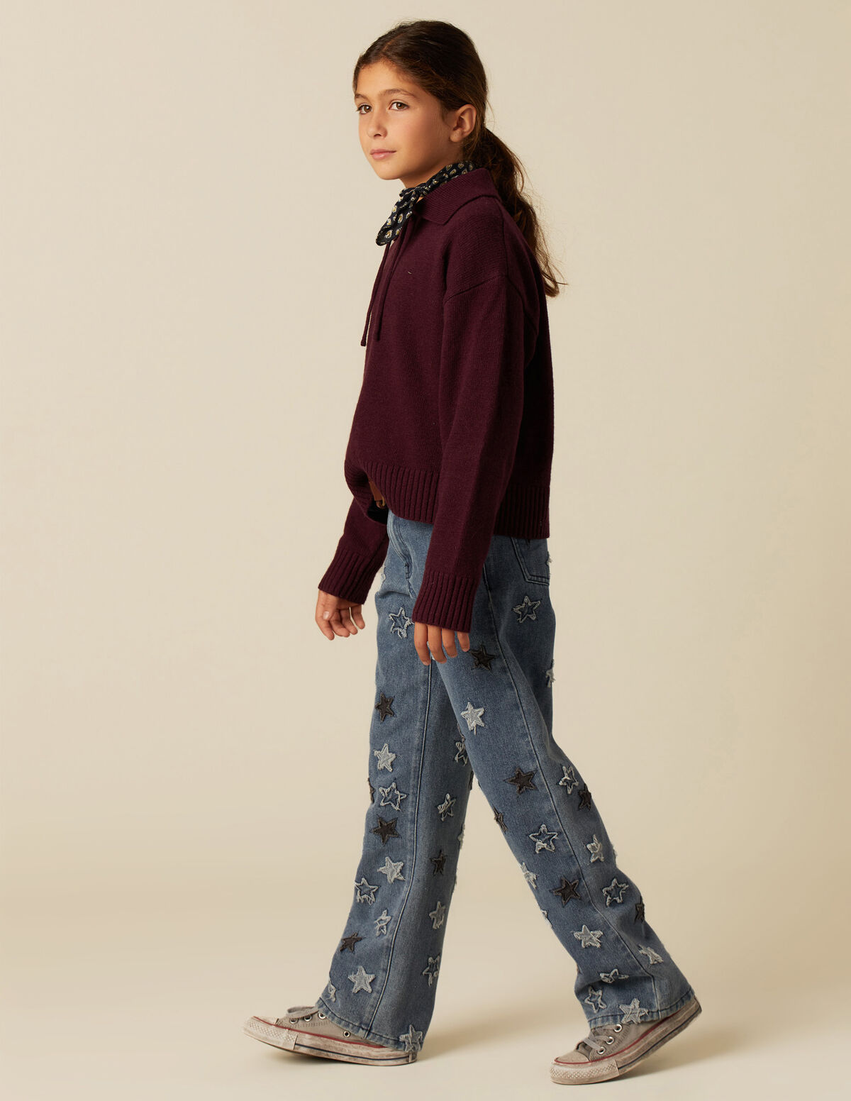 JERSEY PUNTO LAZO MARRÓN