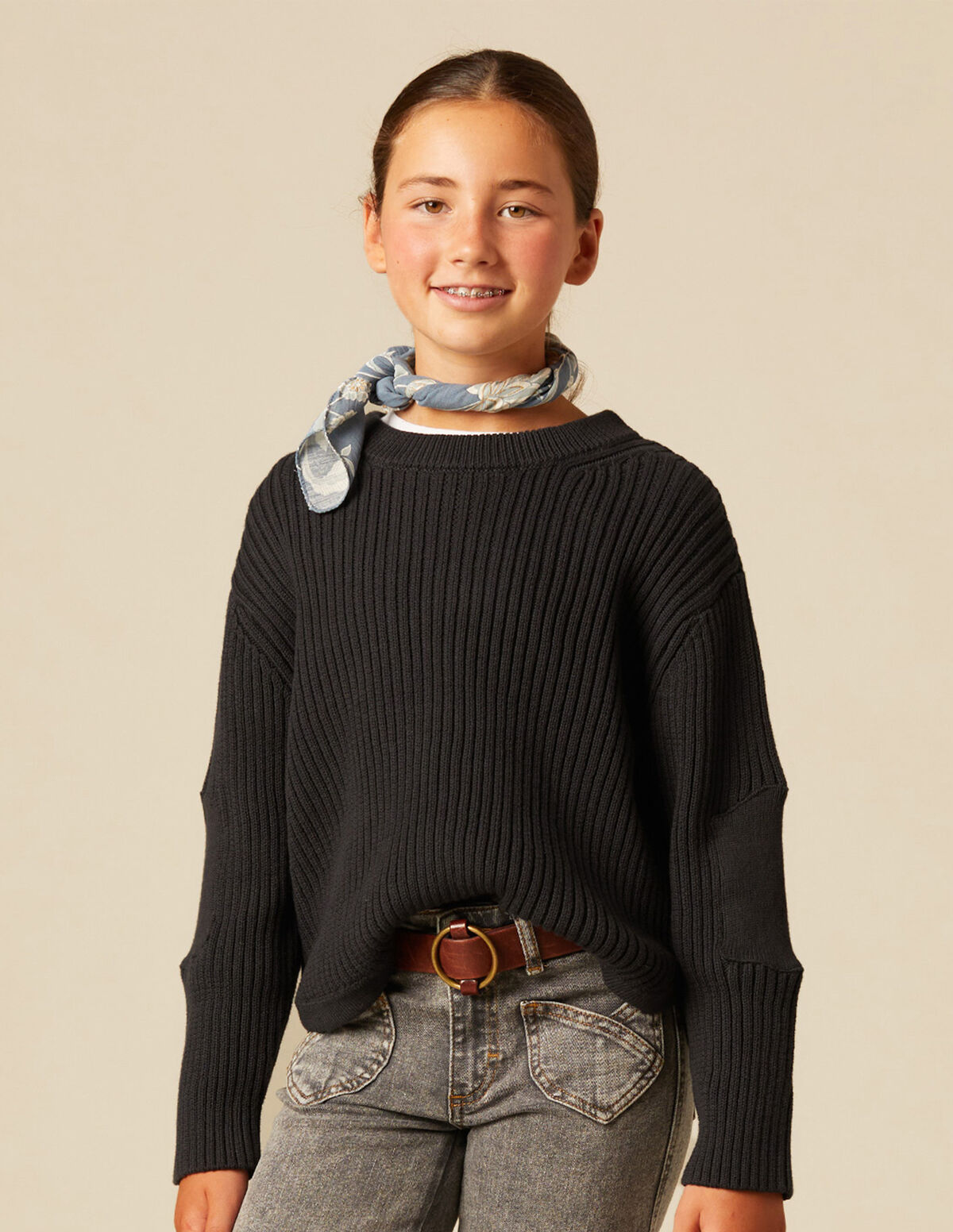 PULL C&Ocirc;TEL&Eacute; ANTHRACITE