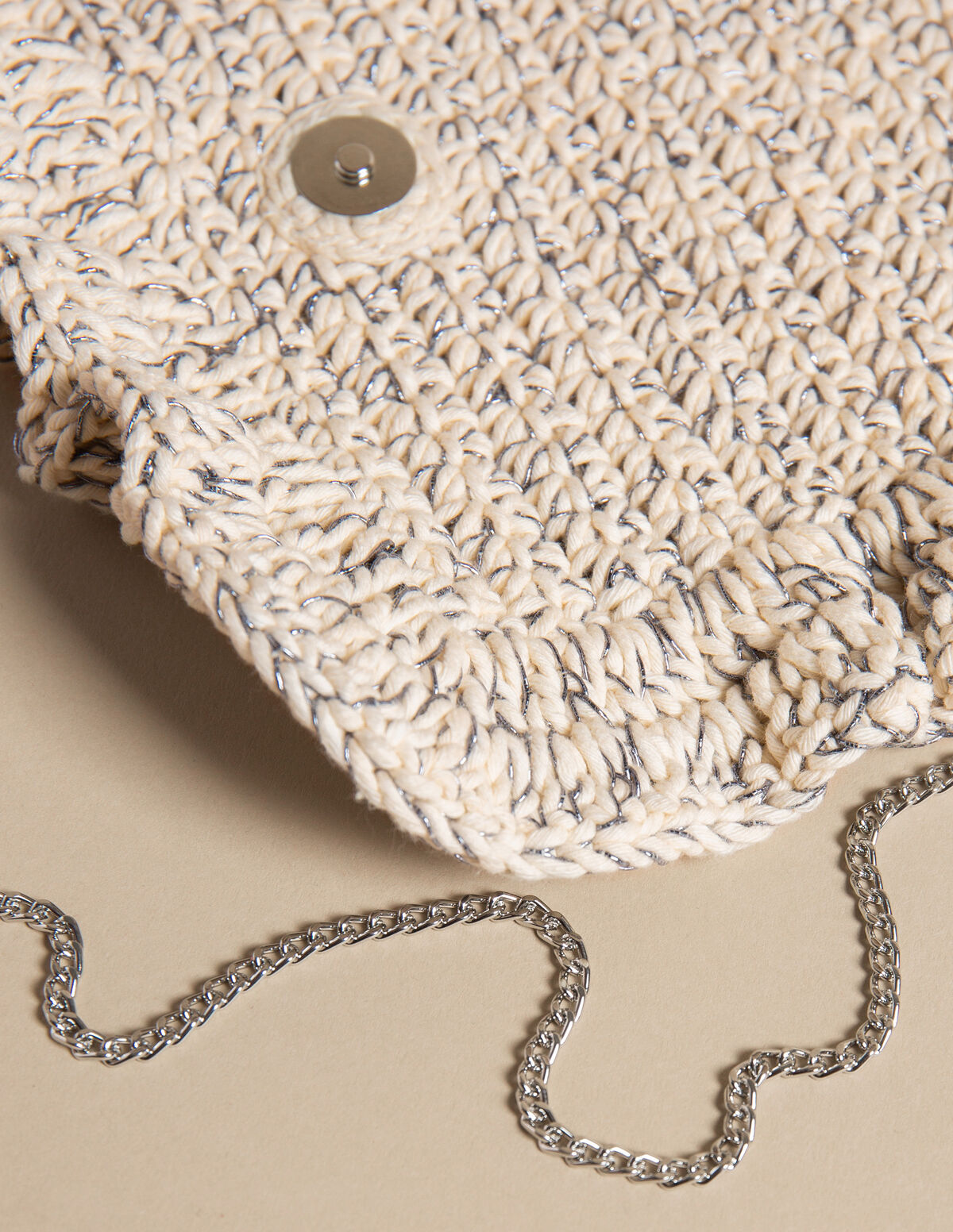 BOLSO CRUDO BRILLO
