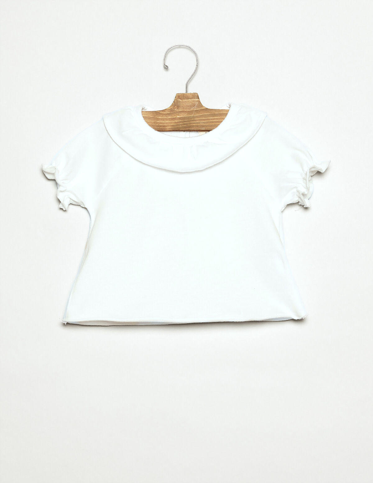 T-SHIRT FOLHO BRANCA