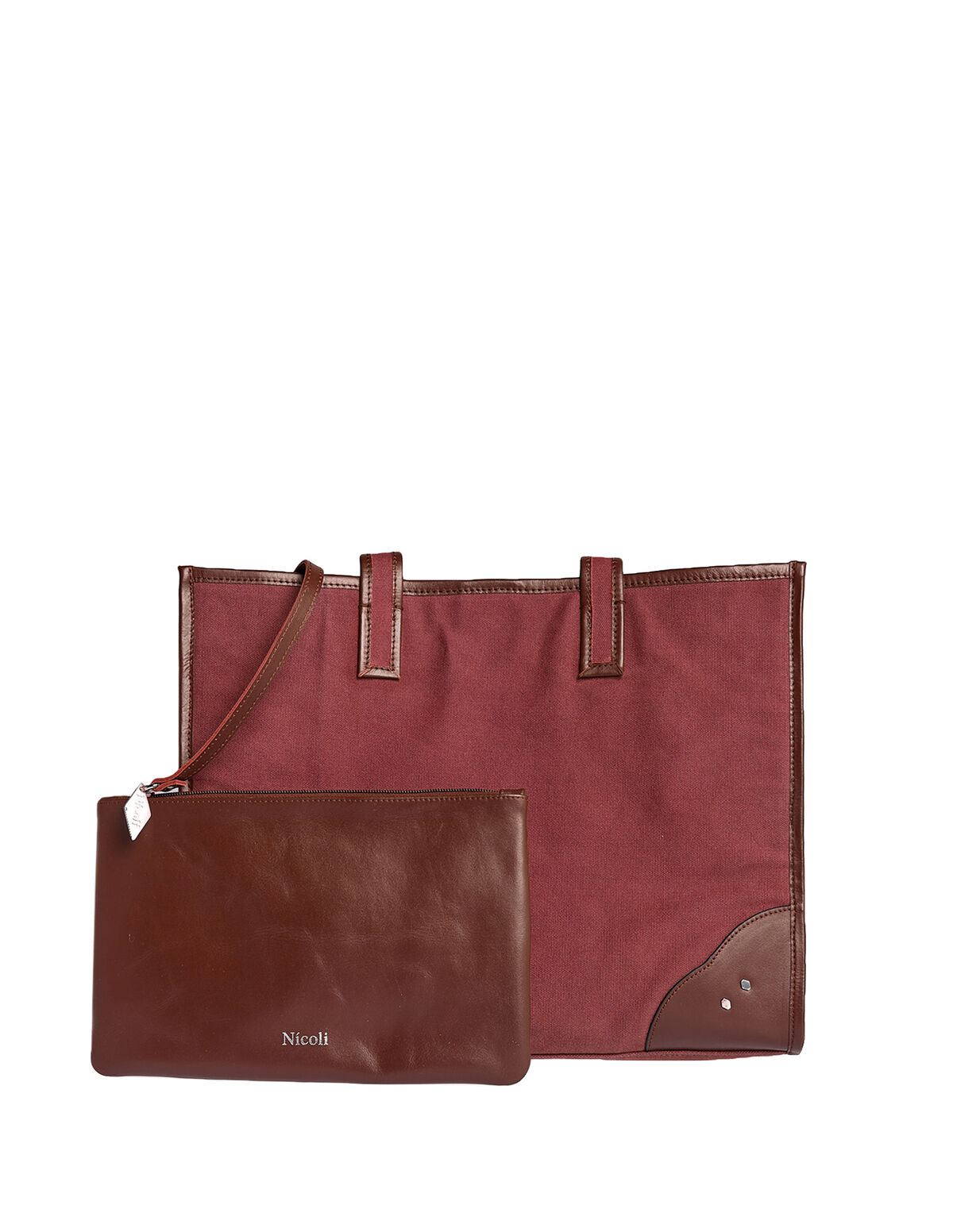 BOLSA ESTUDANTE SARJA BORDEAUX