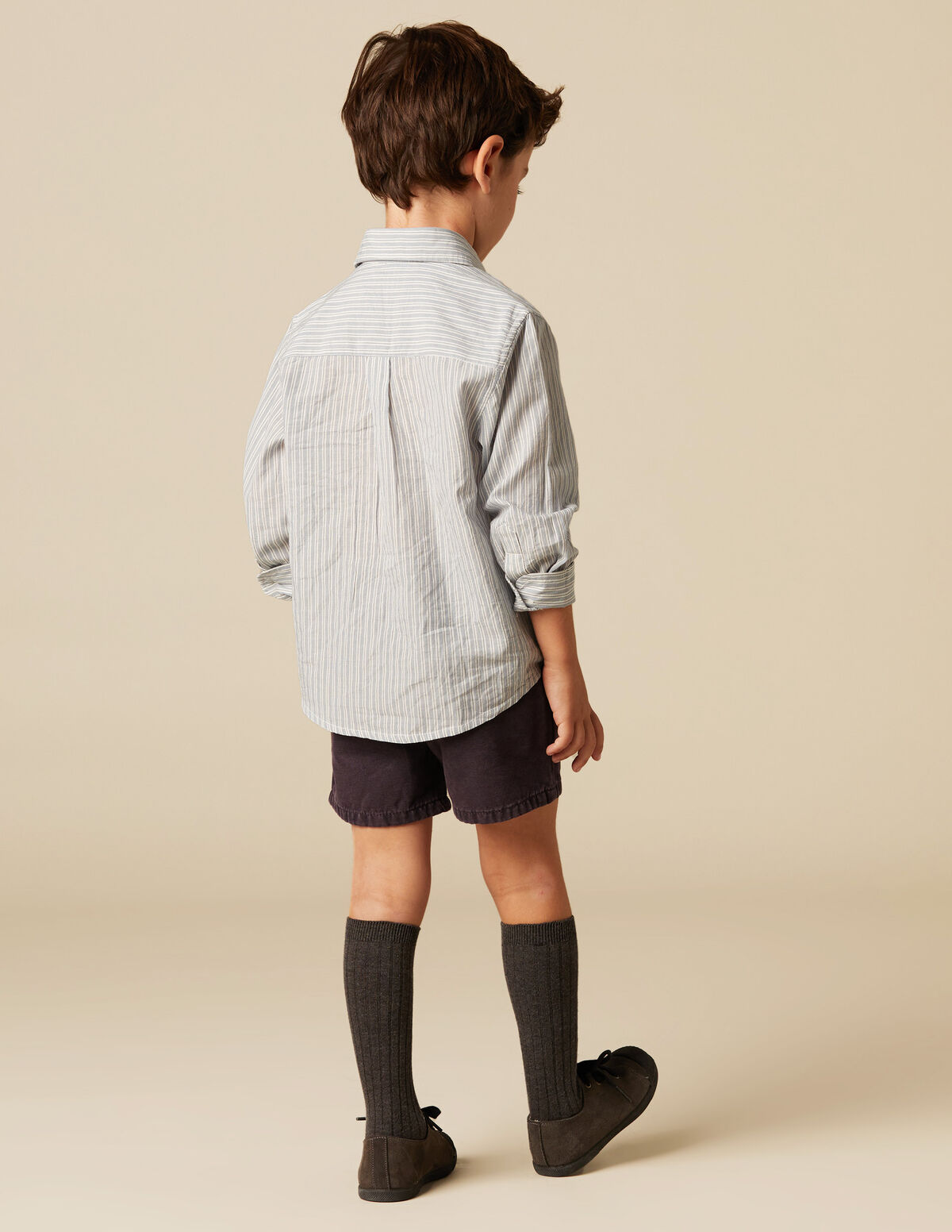 BLUE STRIPED SHIRT
