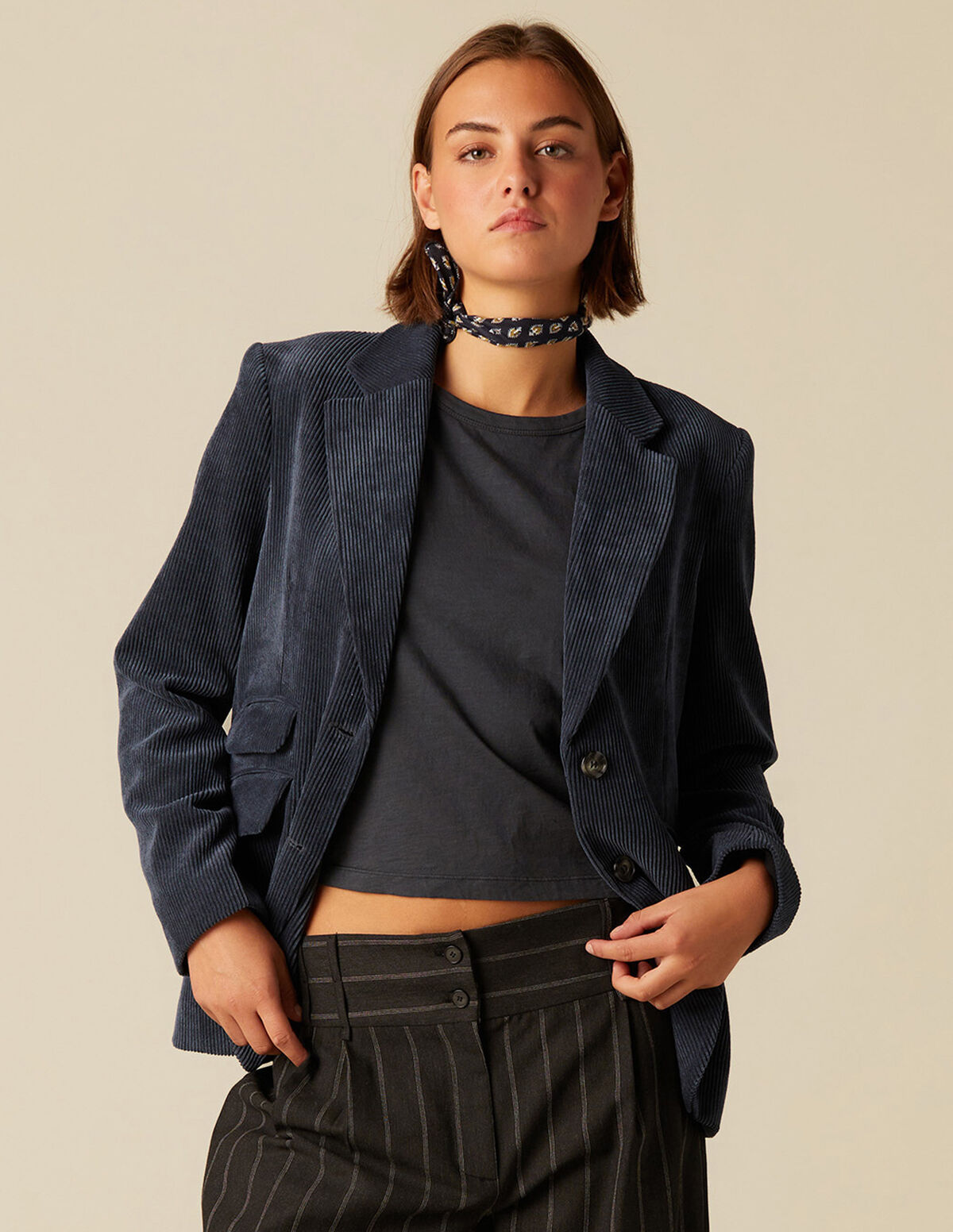 BLAZER PANA MARR&Oacute;N