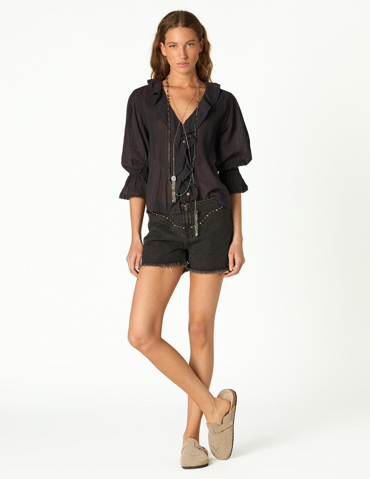 CAL&Ccedil;&Otilde;ES CORPETE TACH GANGA CINZENTO