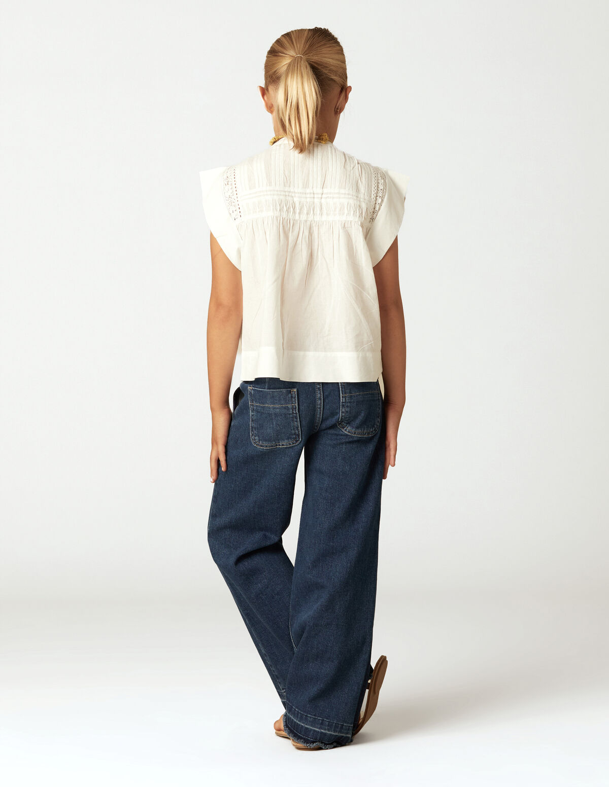 CAL&Ccedil;AS WIDE LEG DENIM