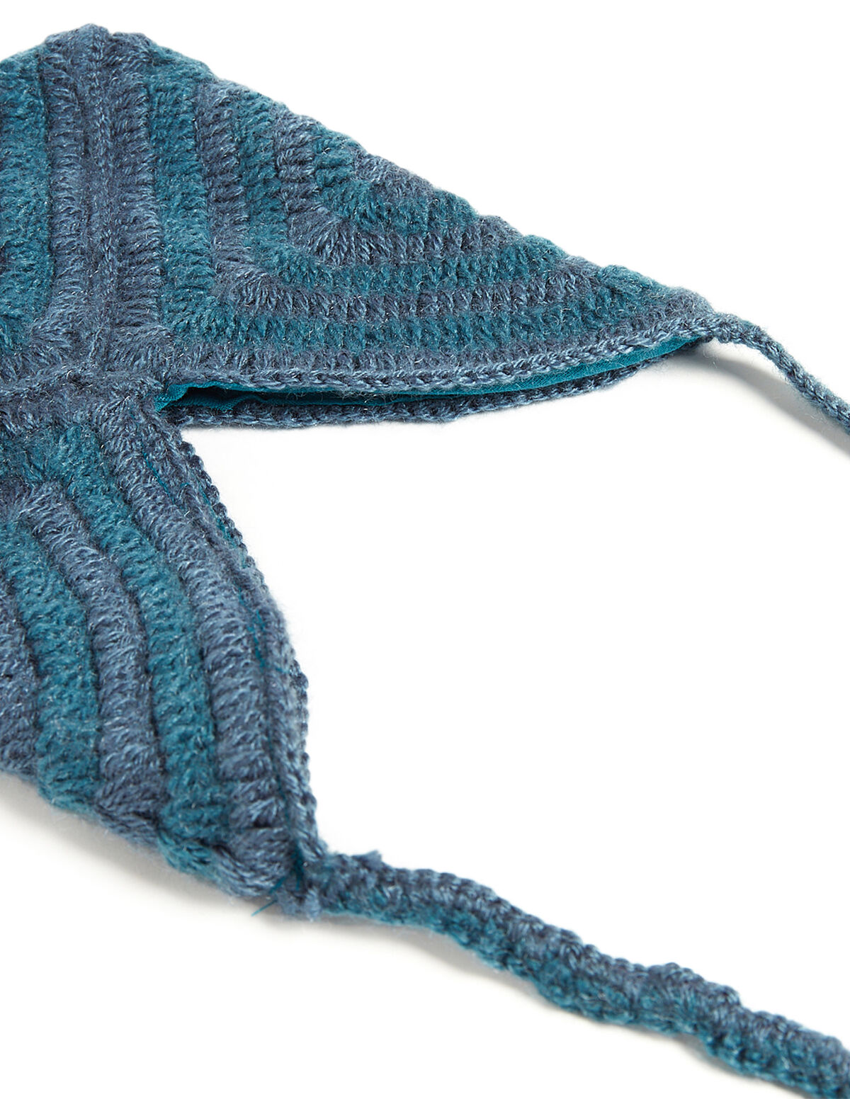 Bolso punto multicolor azul