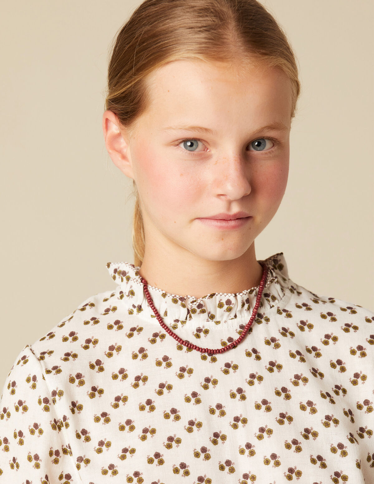 ECRU PRINT SHIRT
