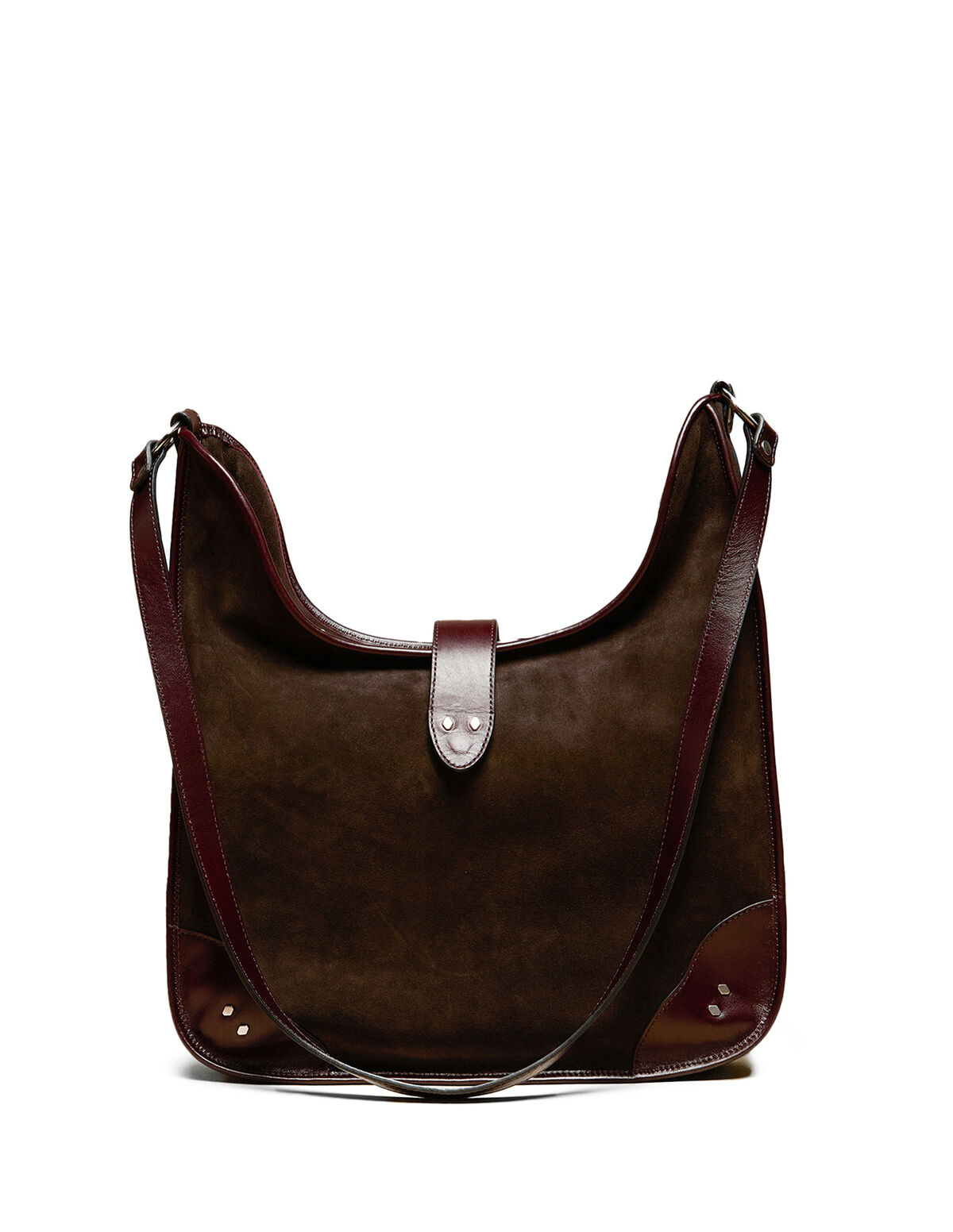 SAC CABAS CRO&Ucirc;TE DE CUIR KAKI