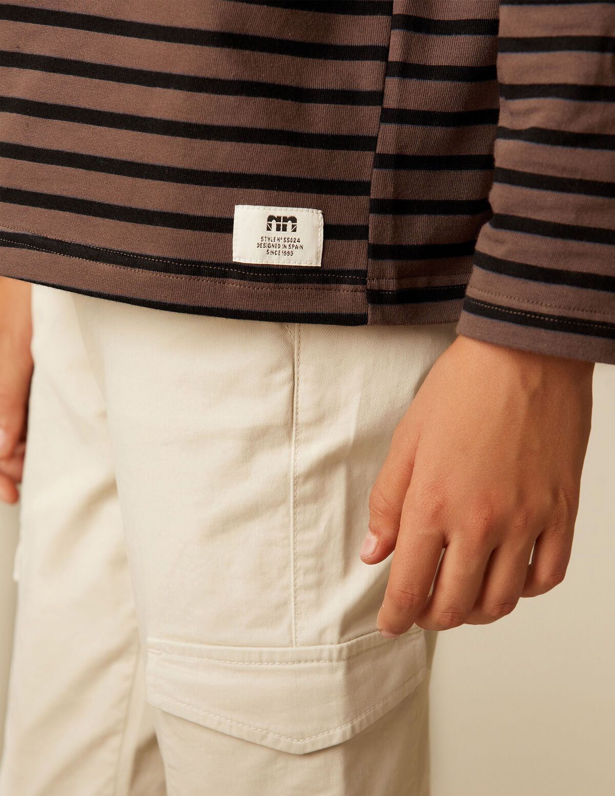 T-SHIRT RISCA GRANDE AZUL