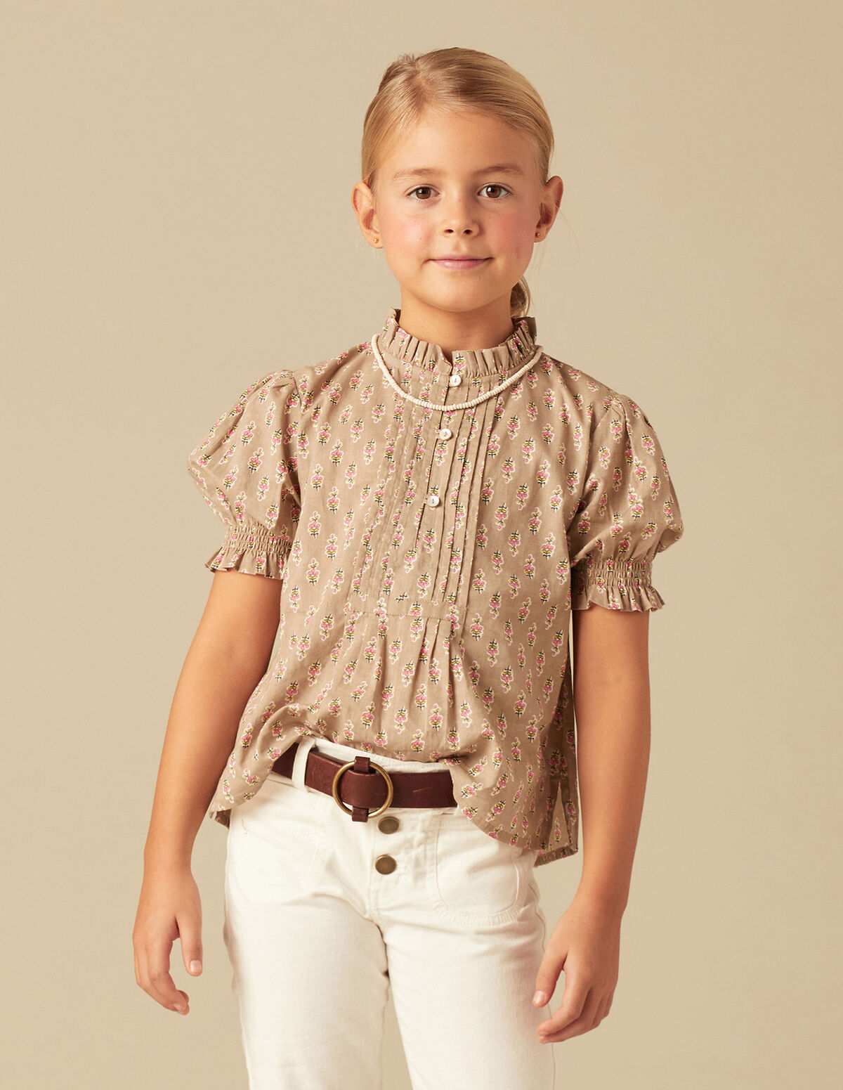 CAMISA 'BABY FLOWER' ARENA