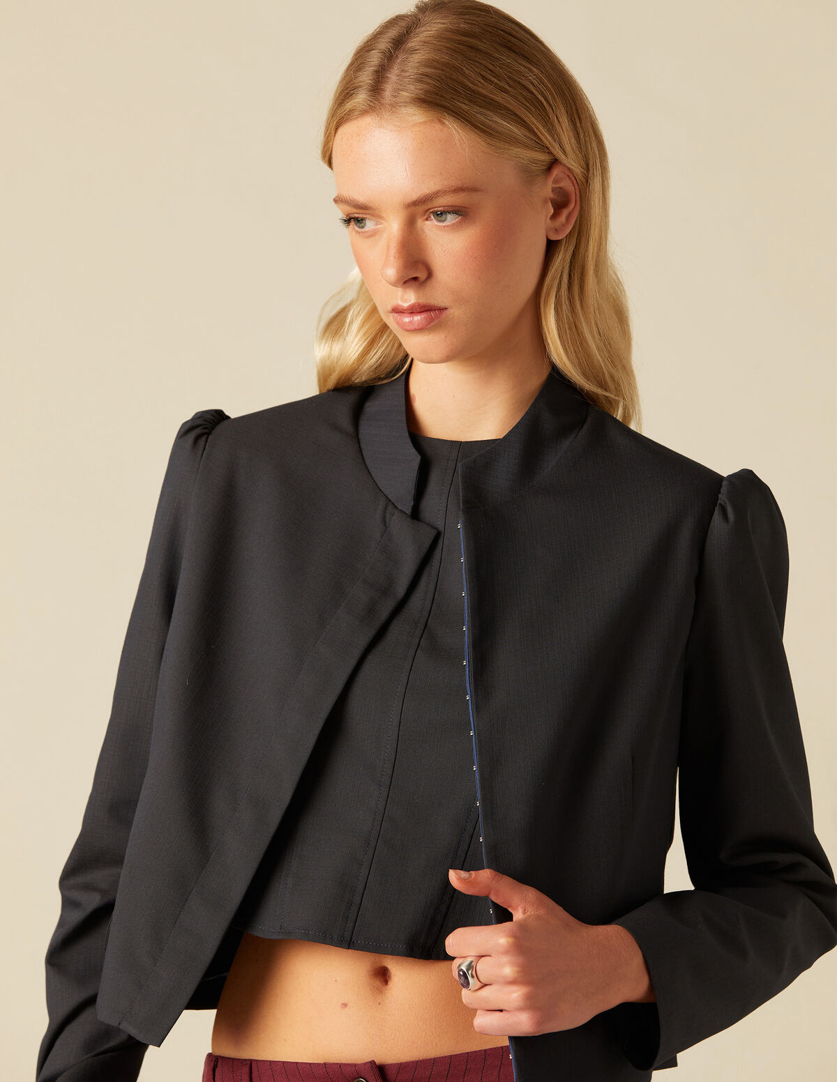 BLAZER AZUL OSCURO