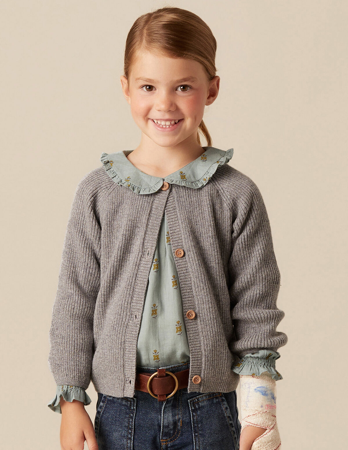 CHAQUETA CANALÉ MARRÓN