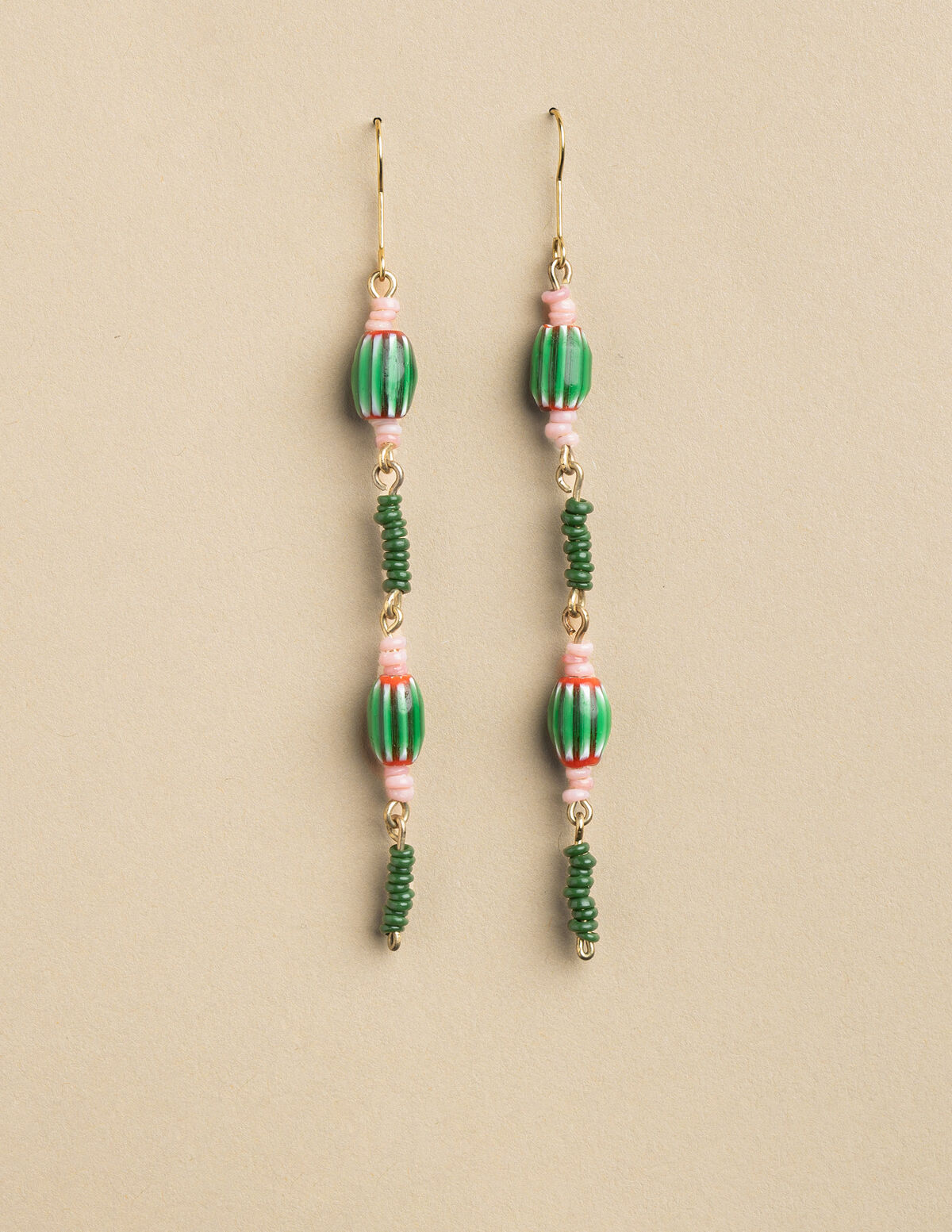 BRINCOS VERDES/ROSAS