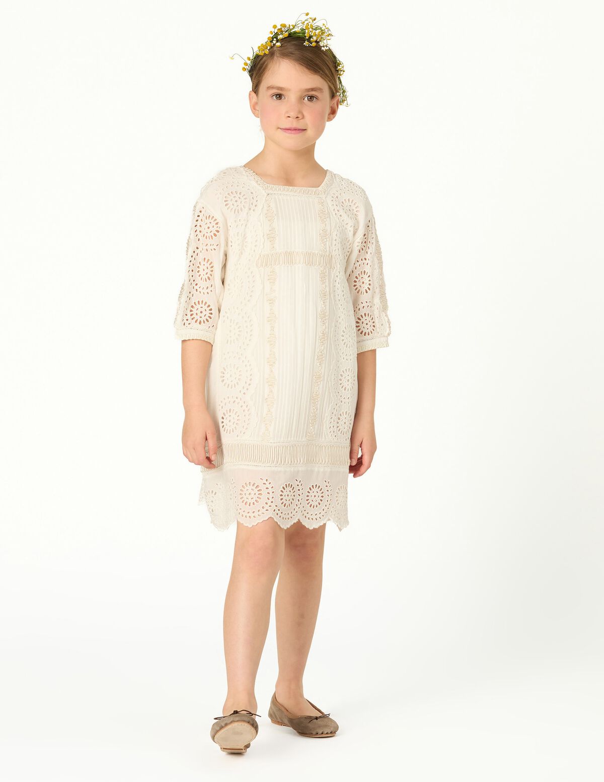 LACE FLOWER GIRL DRESS