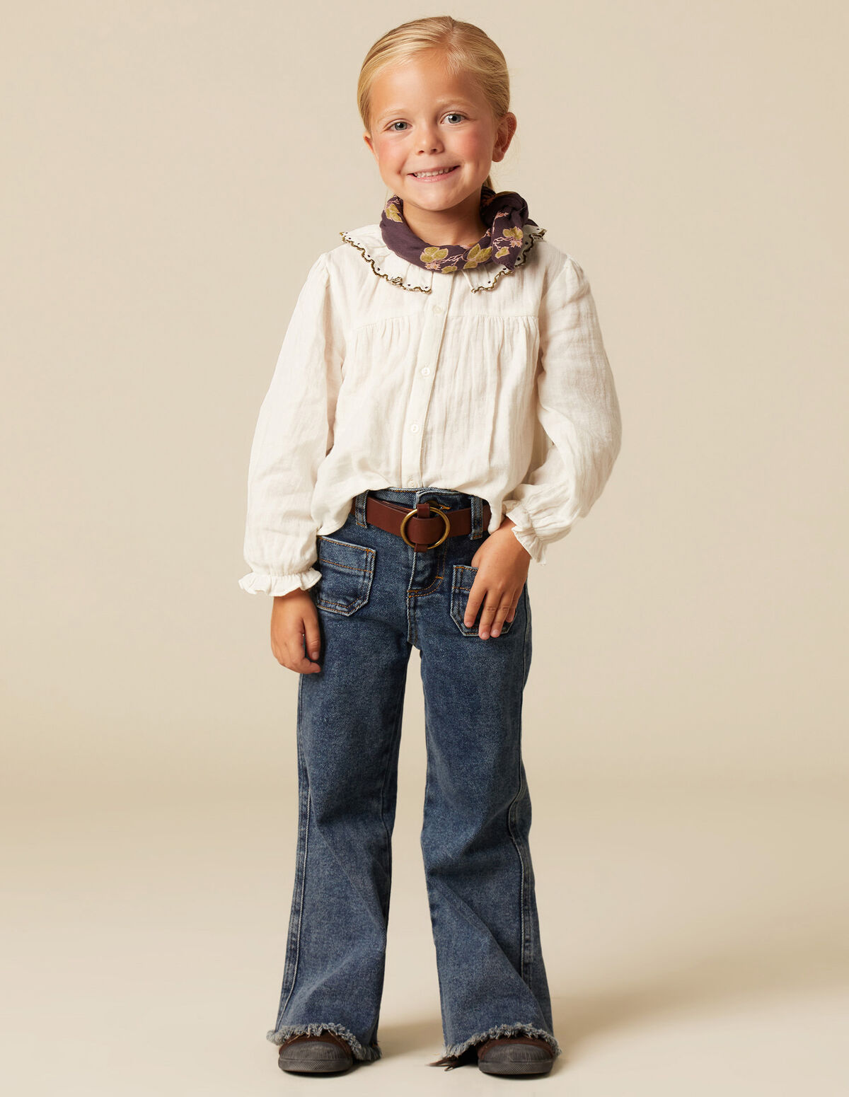 BLUE POCKET JEANS