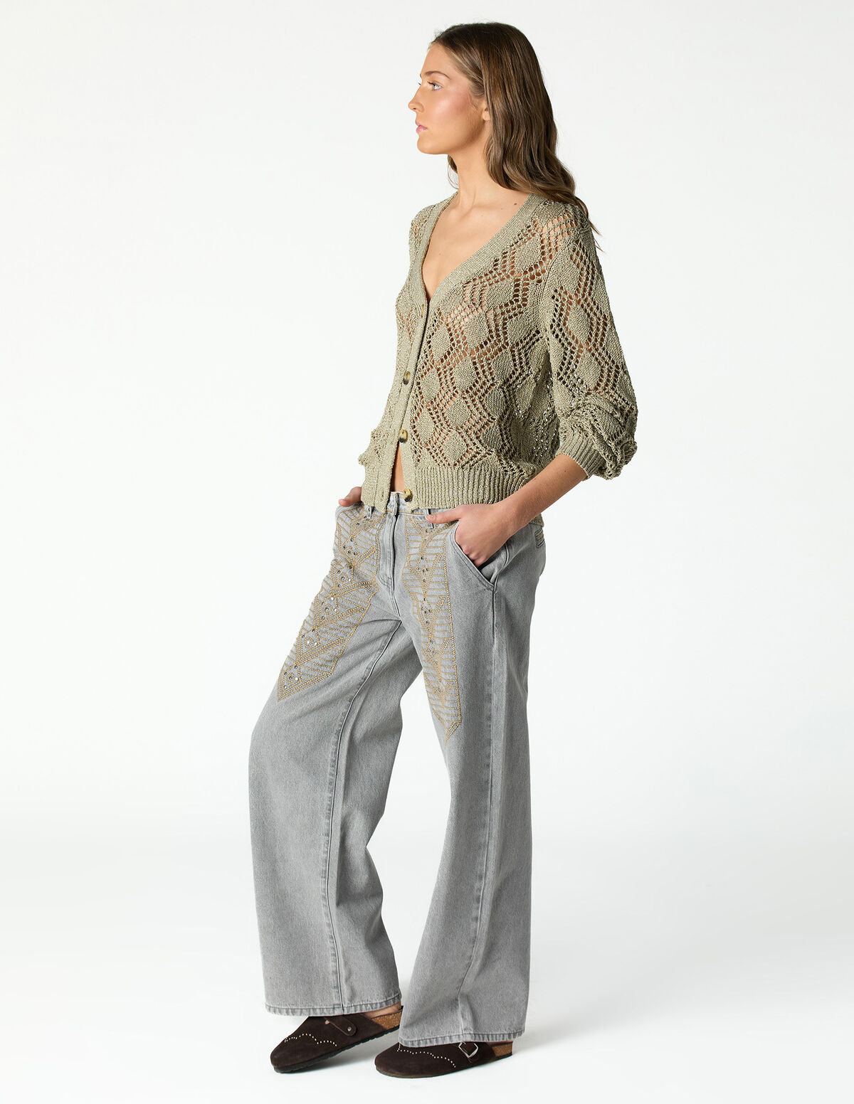 CASACO MALHA BRILHO INCENSE