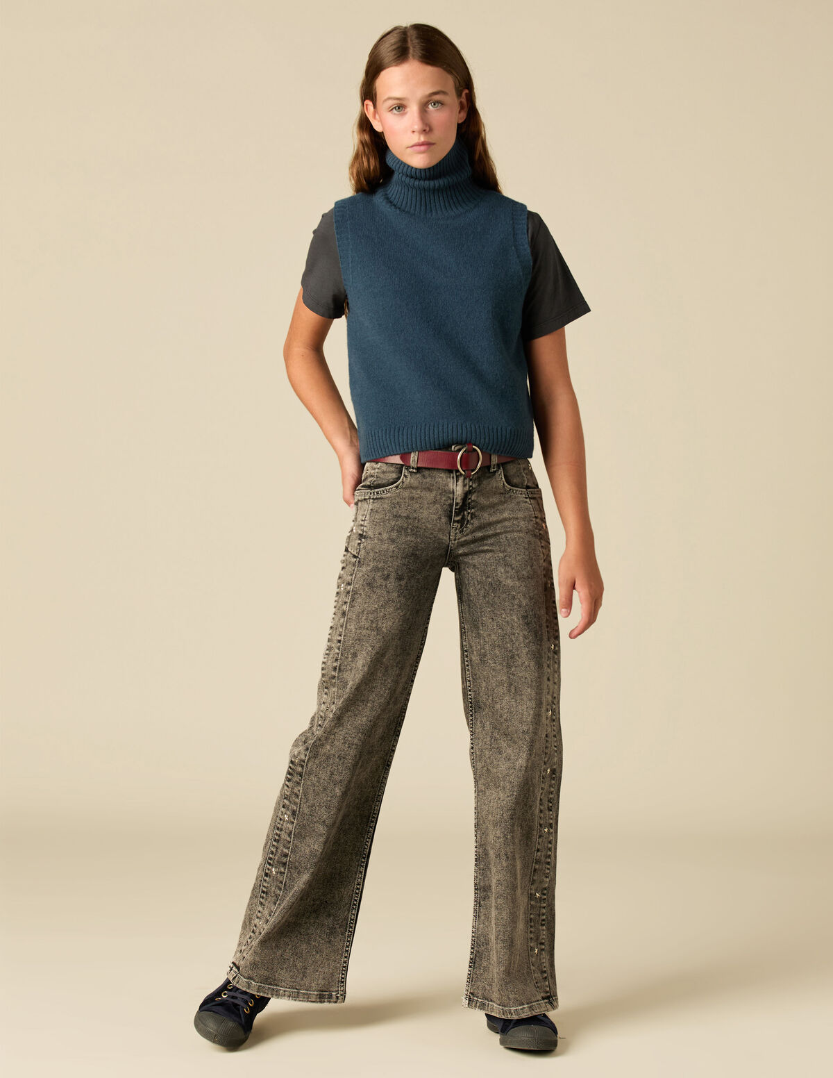 ANTHRACITE STARS JEANS