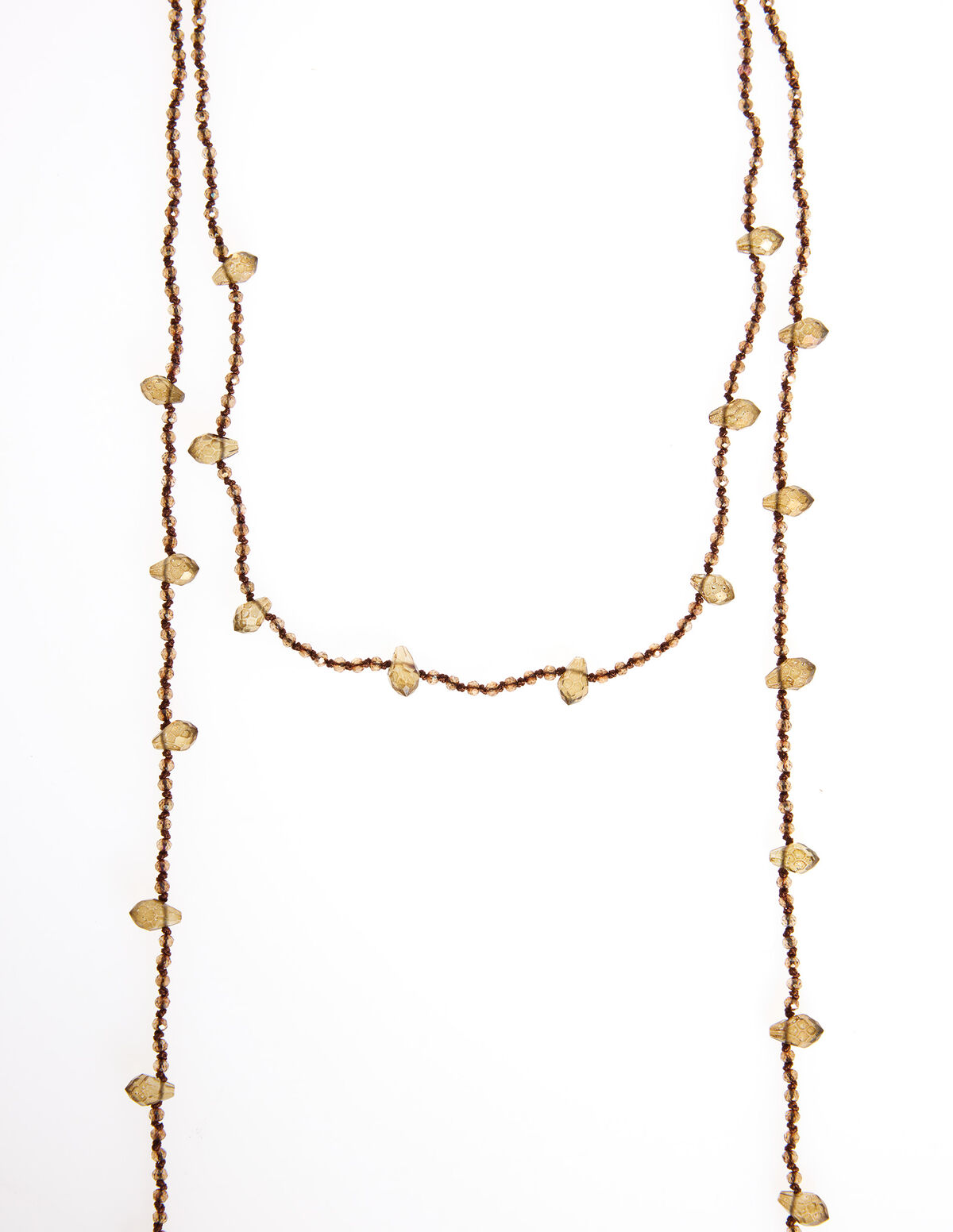 COLAR DUPLO BEADS &Acirc;MBAR