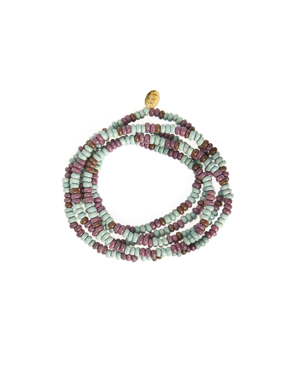 BLUSH LONG MIXED BEAD NECKLACE