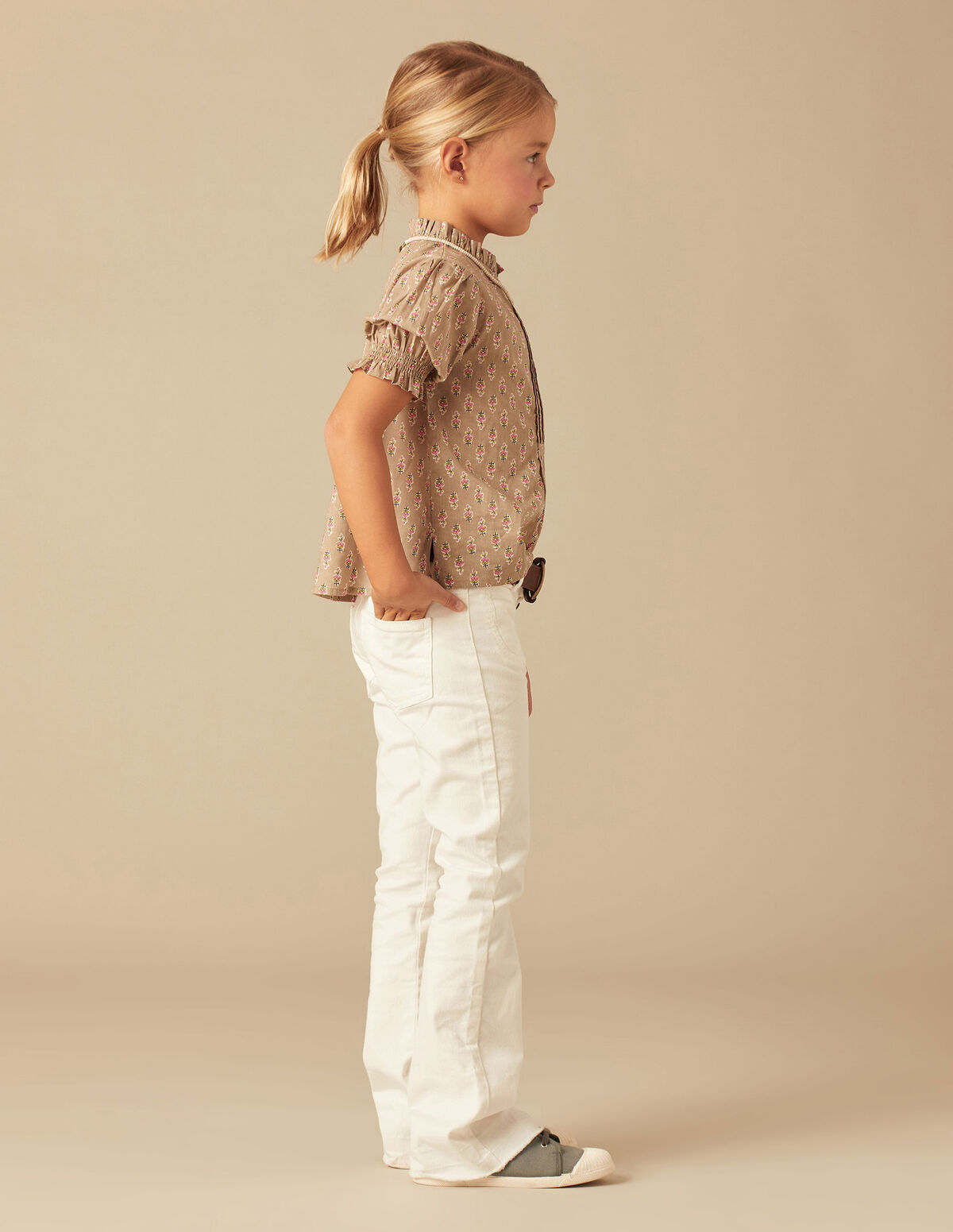 CAMISA 'BABY FLOWER' ARENA