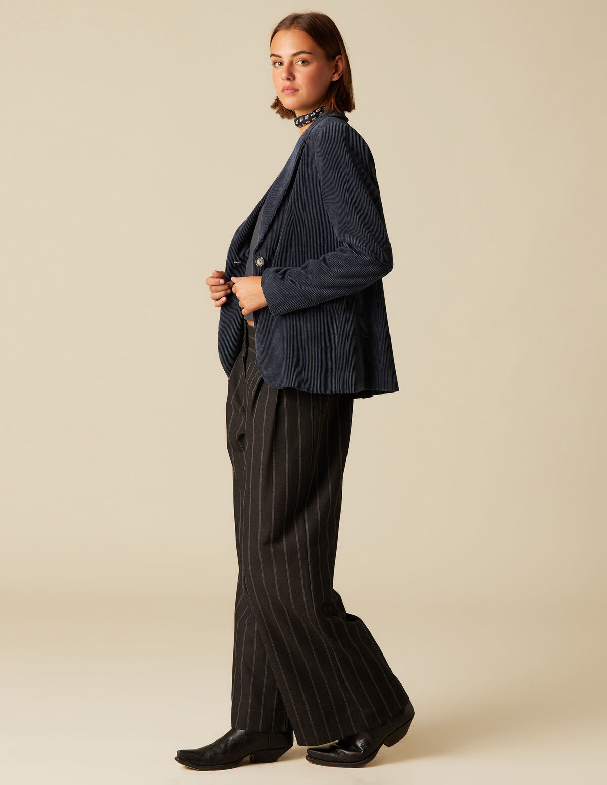 BLAZER PANA MARR&Oacute;N