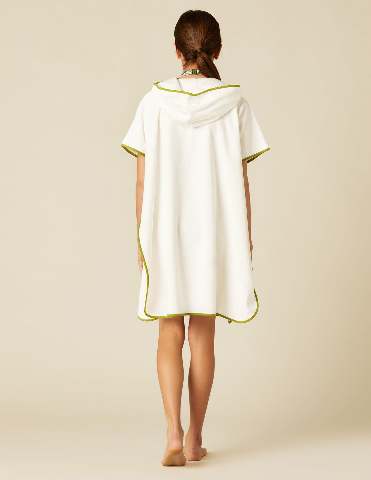 PONCHO SERVIETTE VERT