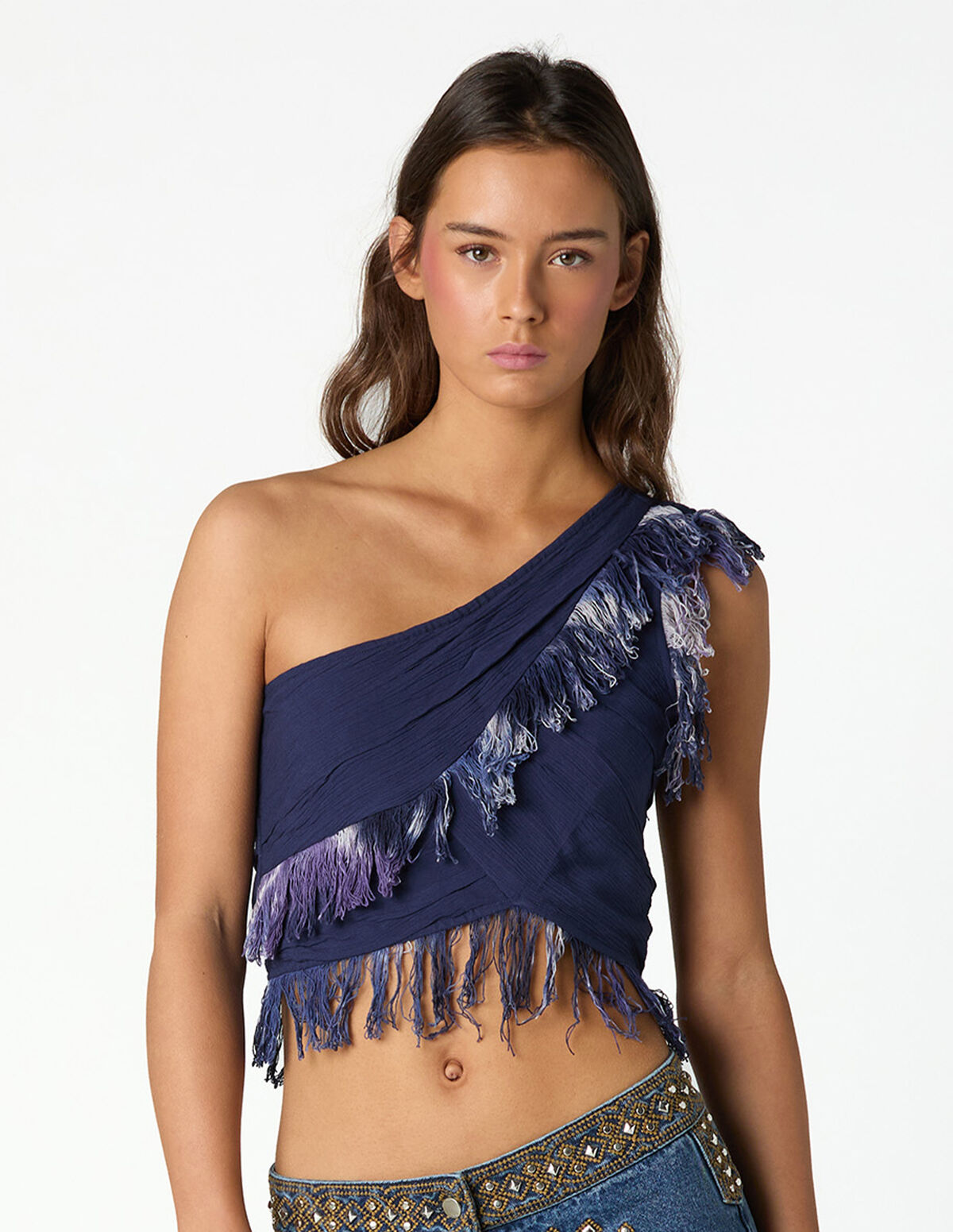 TOP ASIM&Eacute;TRICO FRANJAS BIG BLUE