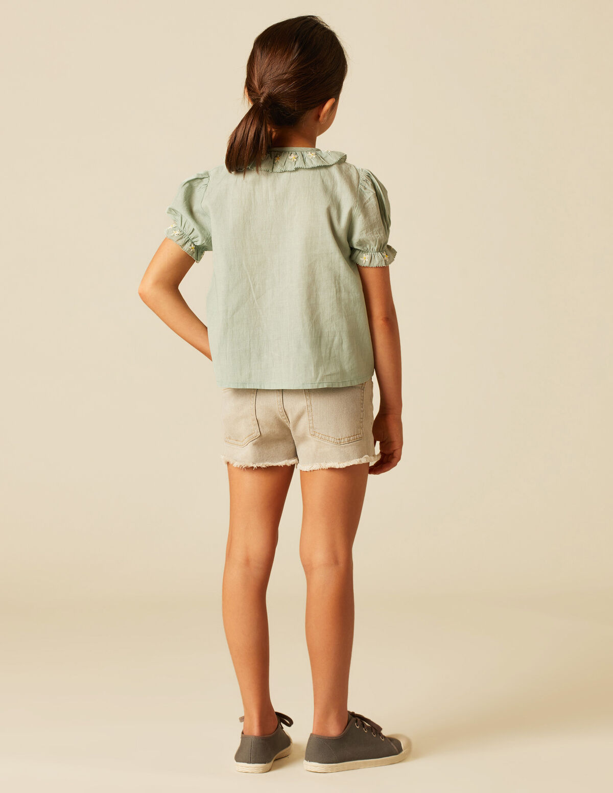 CHEMISE BRODERIE FLEUR