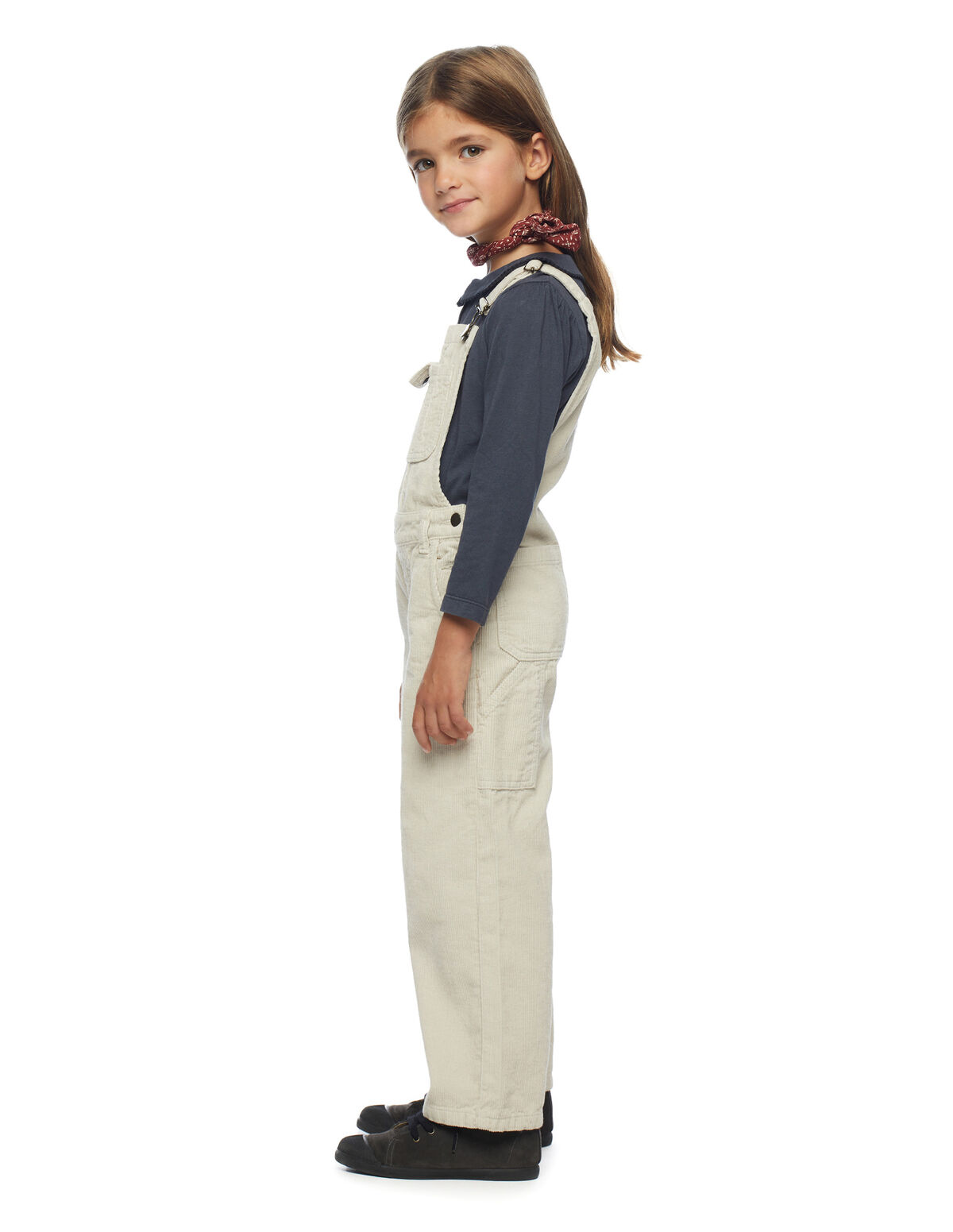 SAND CORDUROY DUNGAREES