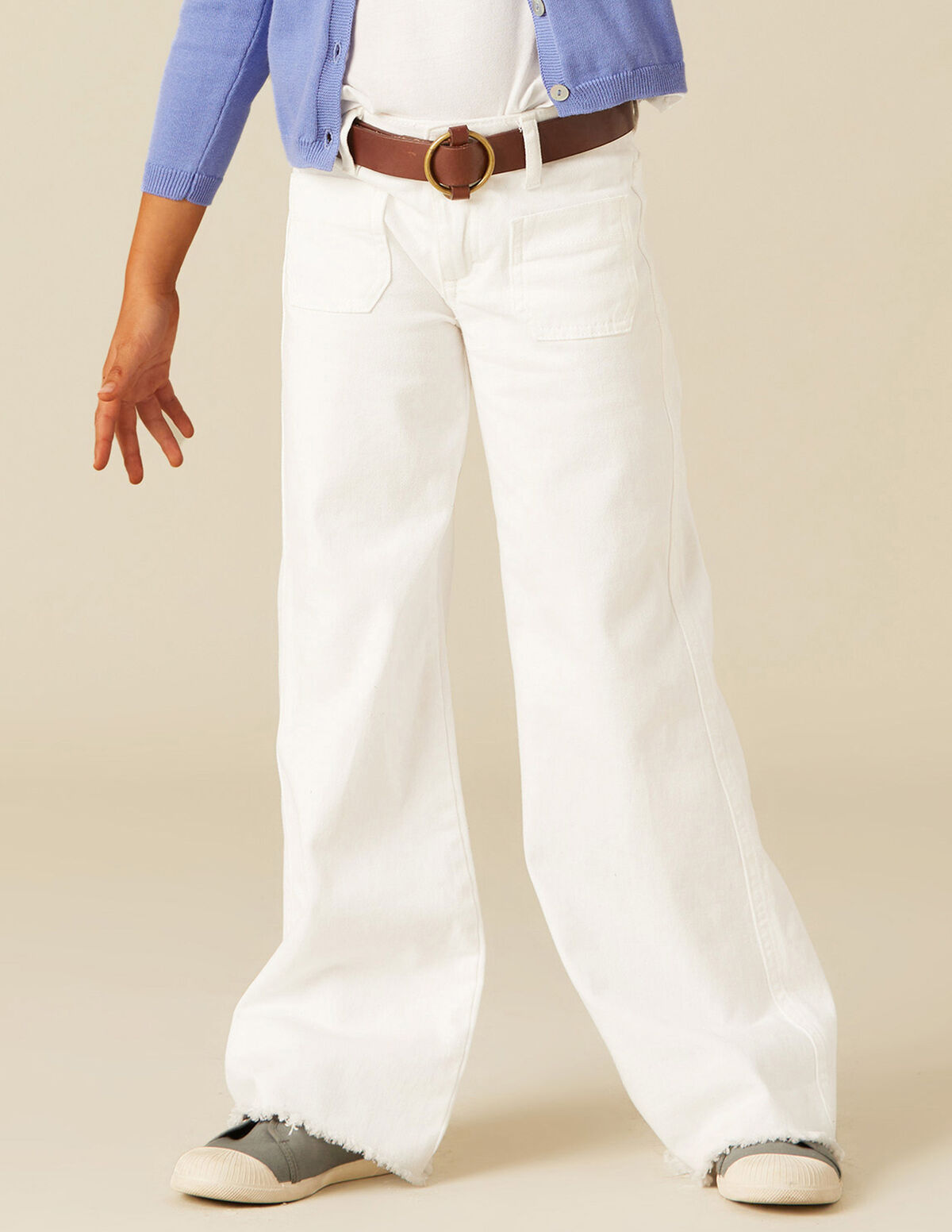 Pantalón bolsillos vaquero azul