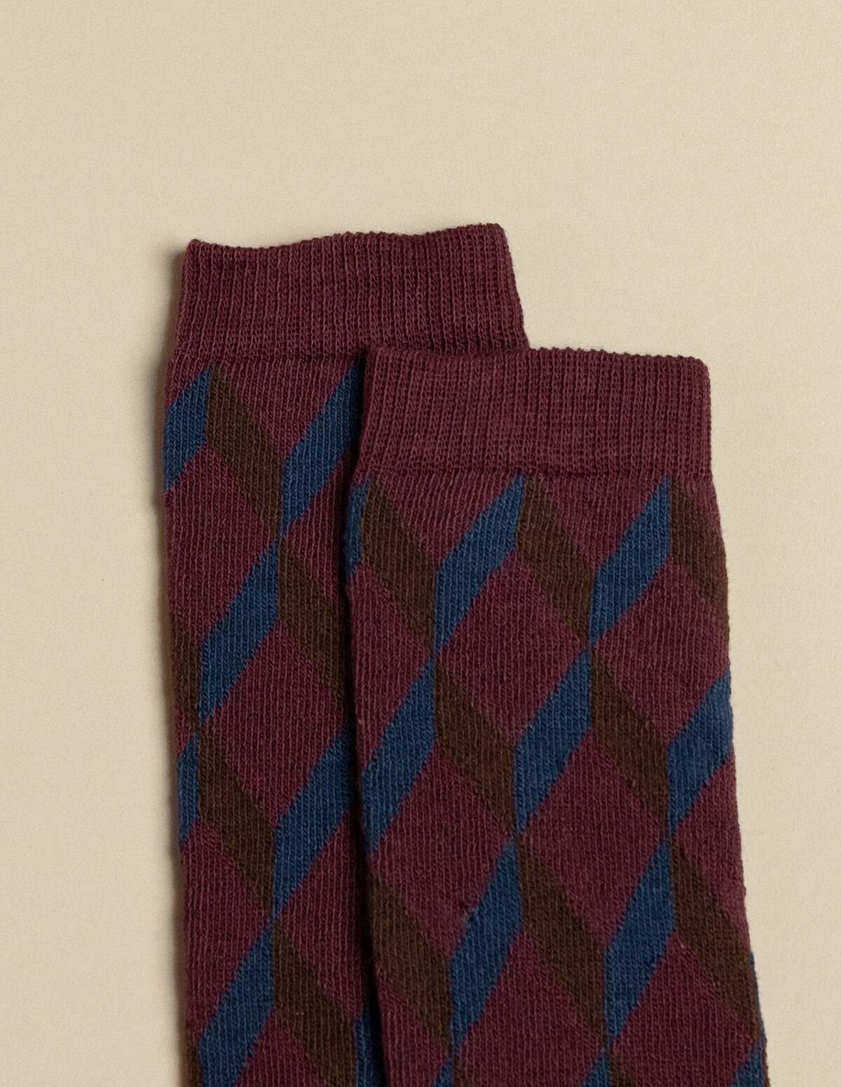 AMETHYST DIAMOND SOCKS