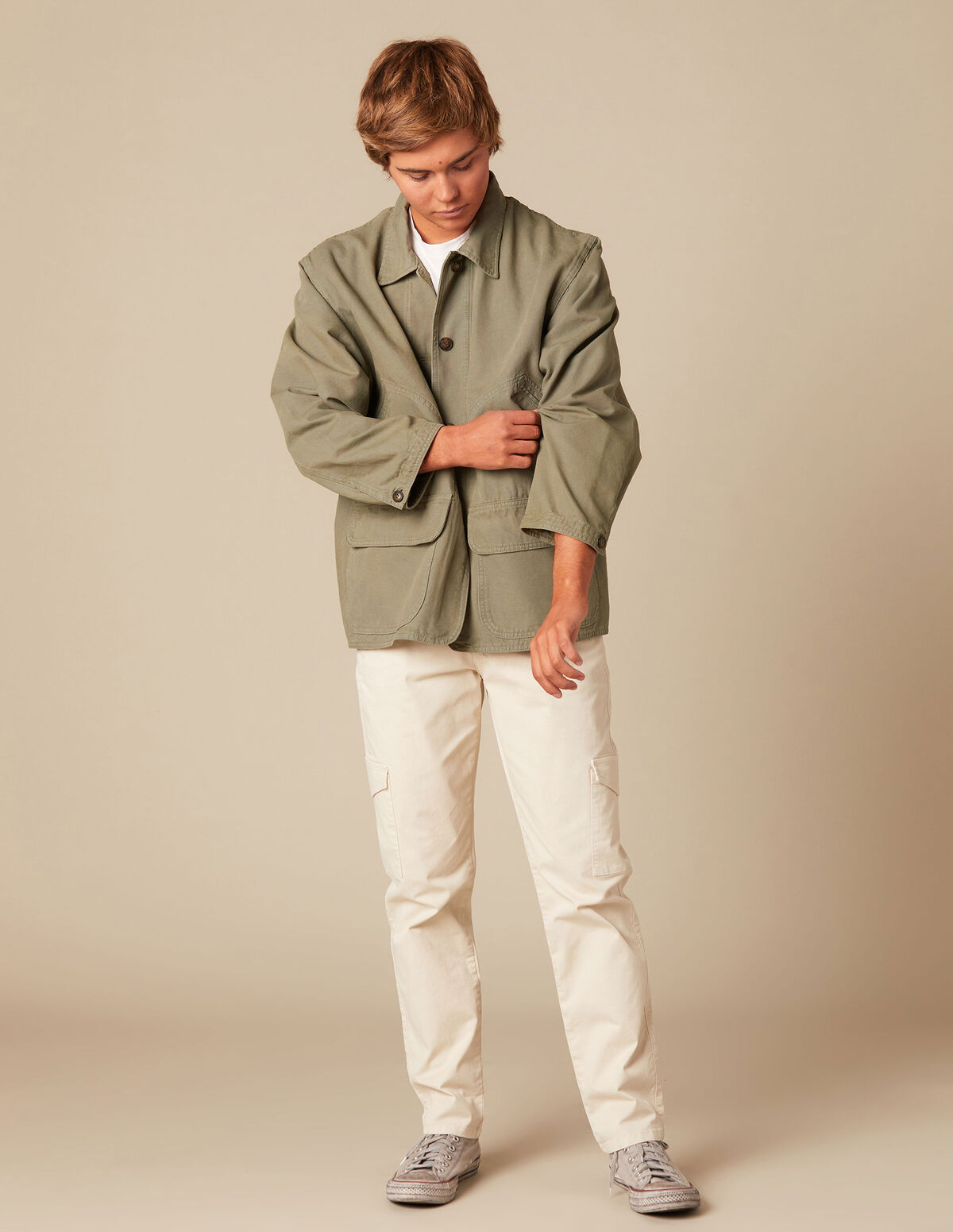 CHAQUETA KHAKI