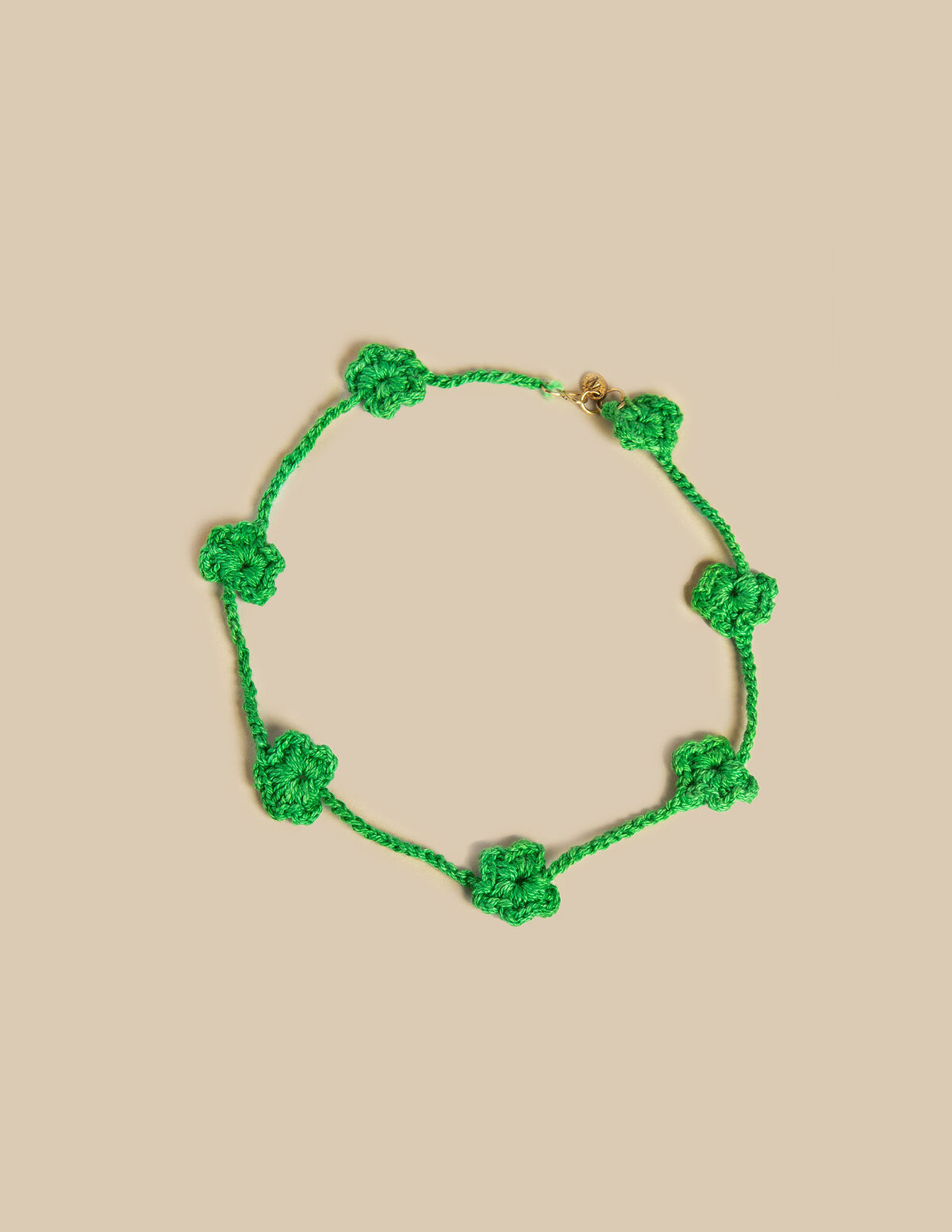 COLLAR CORTO FLOR CRUDA