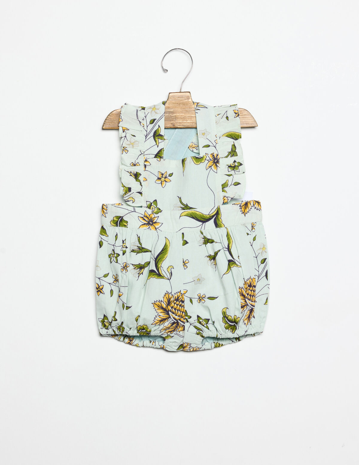 CAPPUCCINO INDIAN PRINT PLAYSUIT