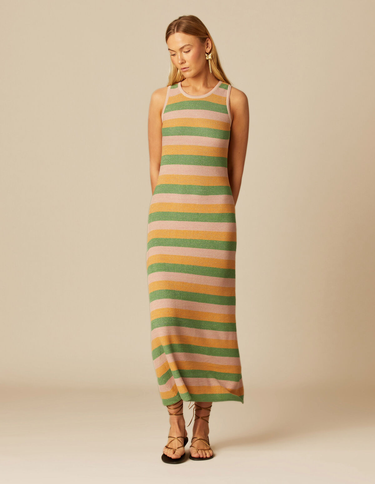 VESTIDO HILO RAYAS