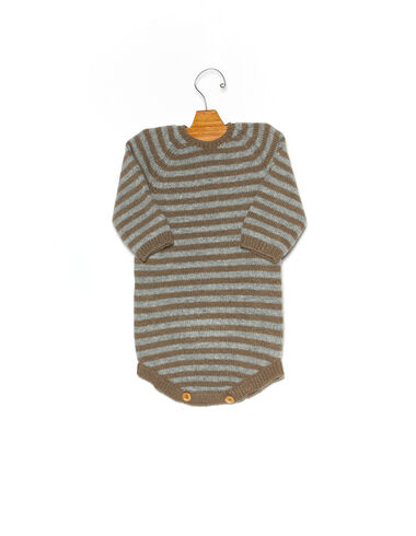 Brown stripe playsuit  - View all > - Nícoli