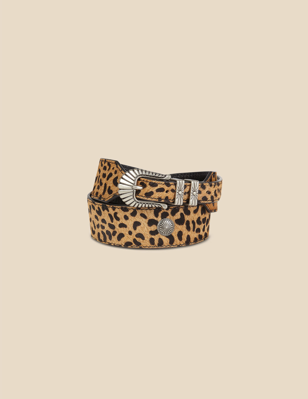 LEOPARD PRINT BELT