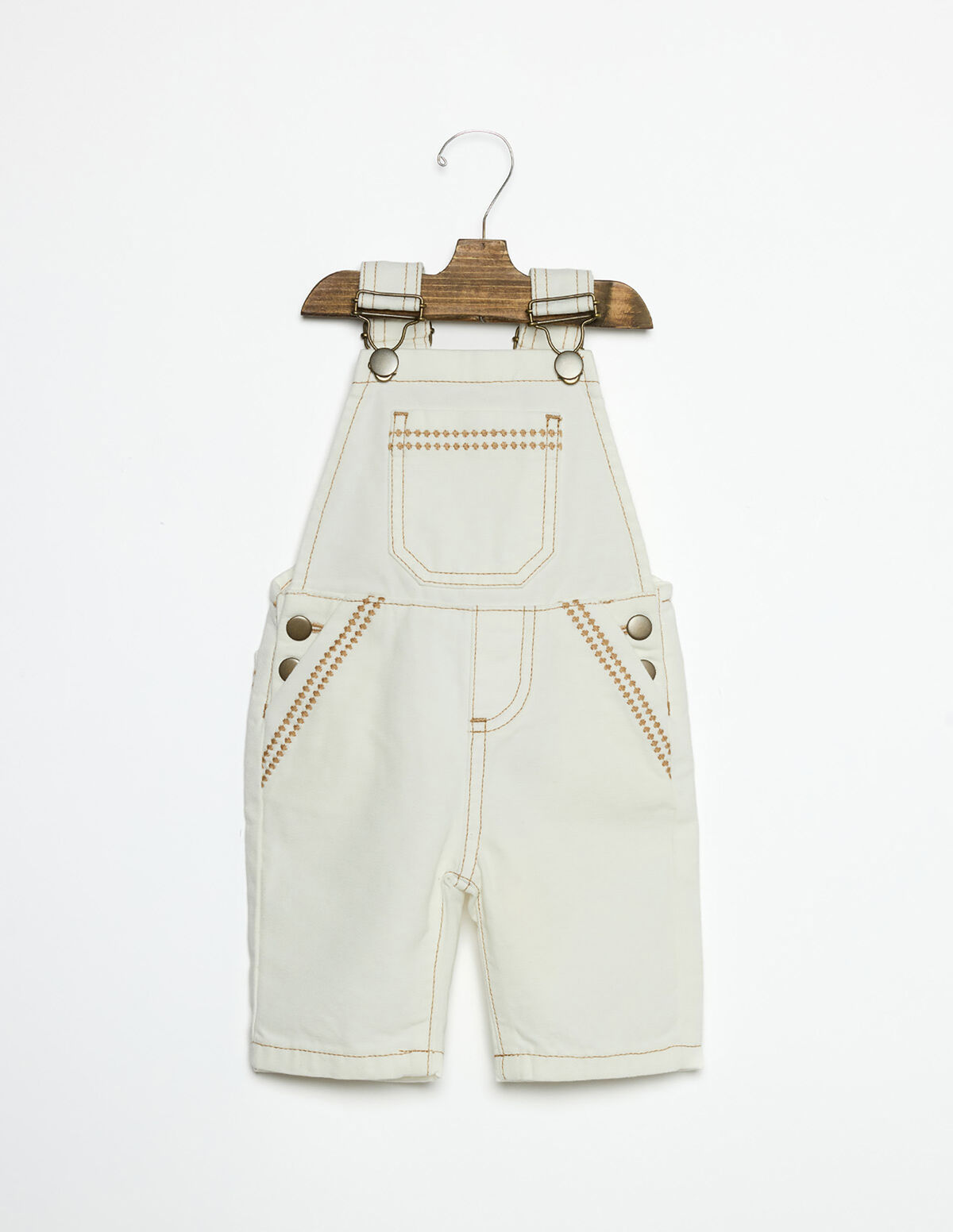 WHITE DUNGAREES