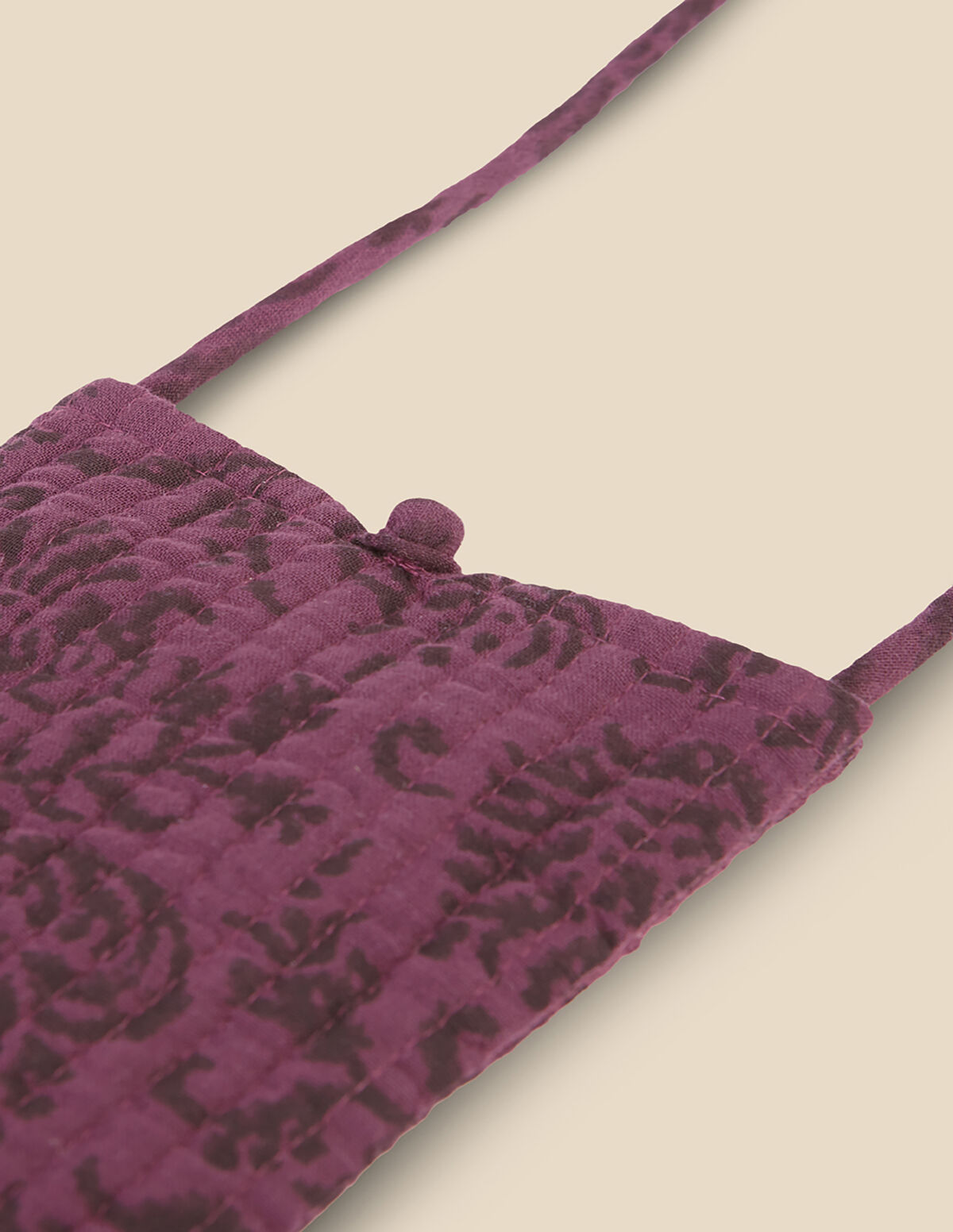 AMETHYST FLORAL CROSSBODY BAG