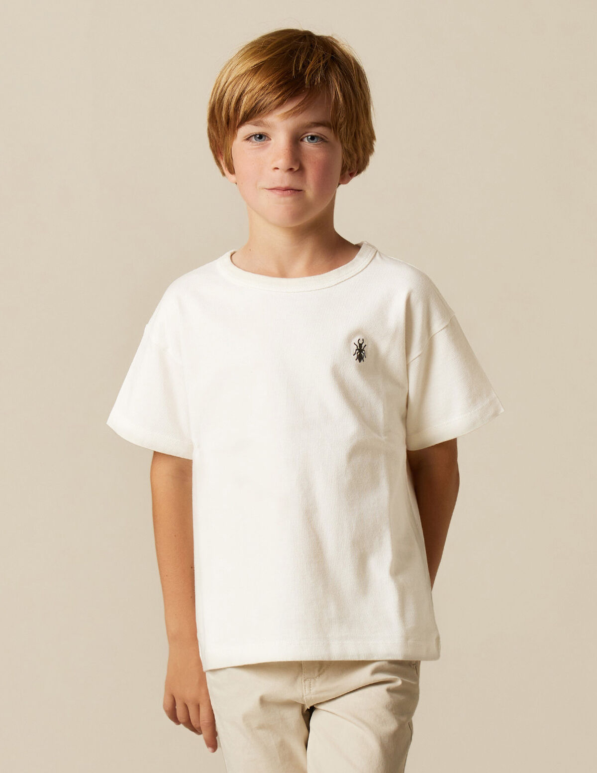 T-SHIRT BLANC FOURMI