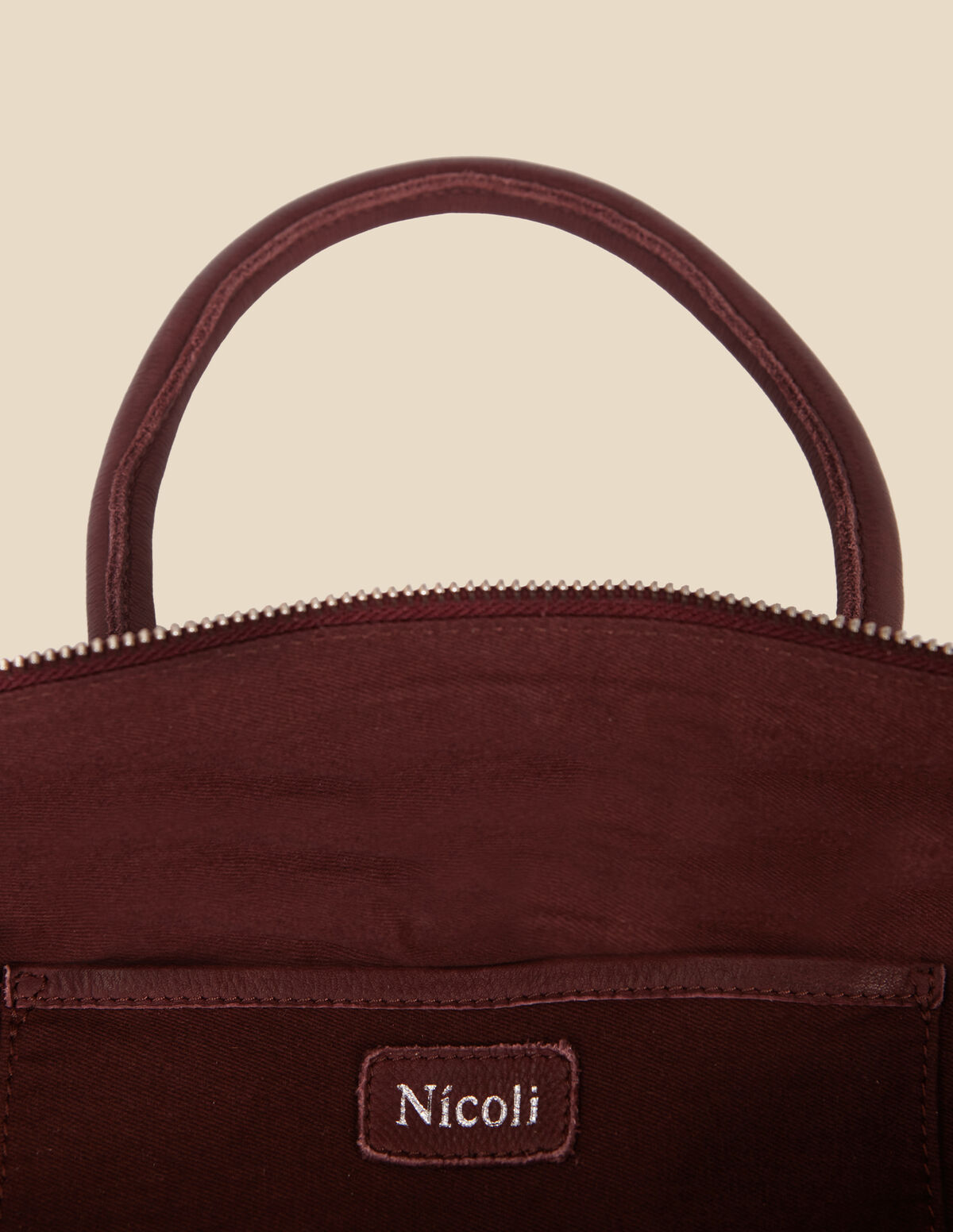 MAROON BOWLING BAG