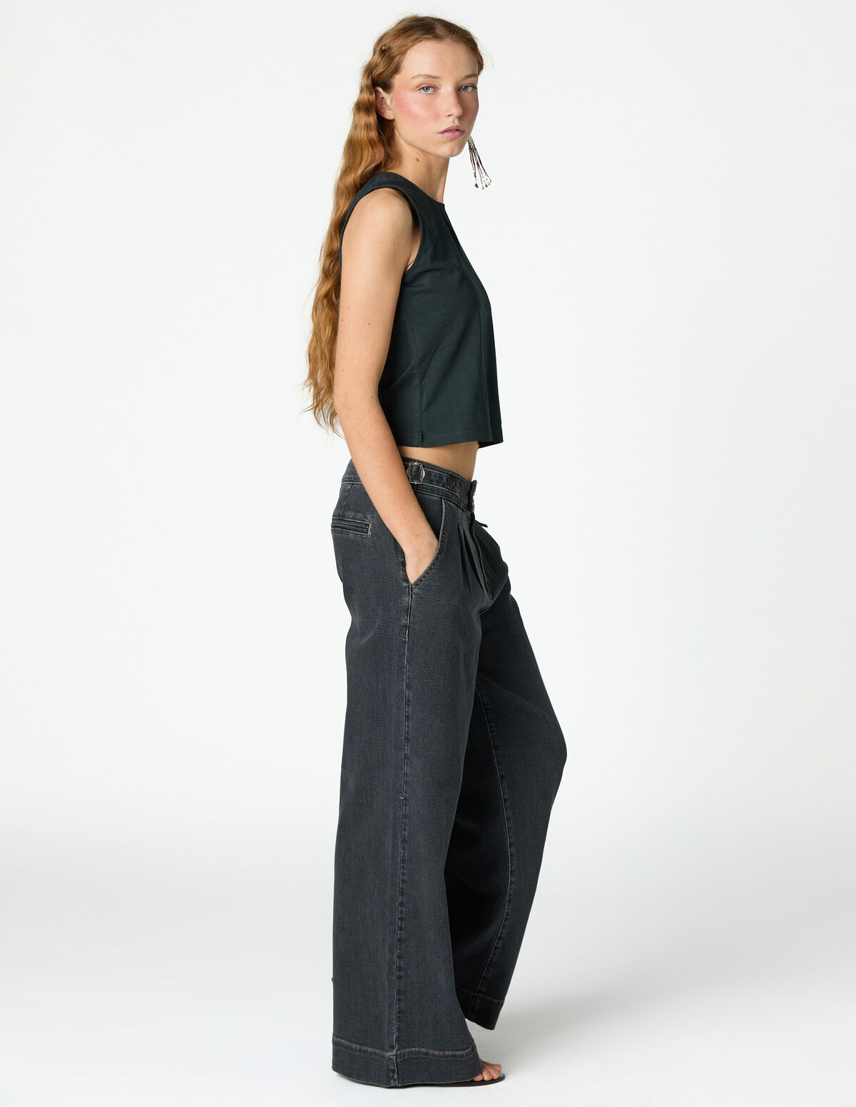 JEANS FIVELAS ANTRACITE