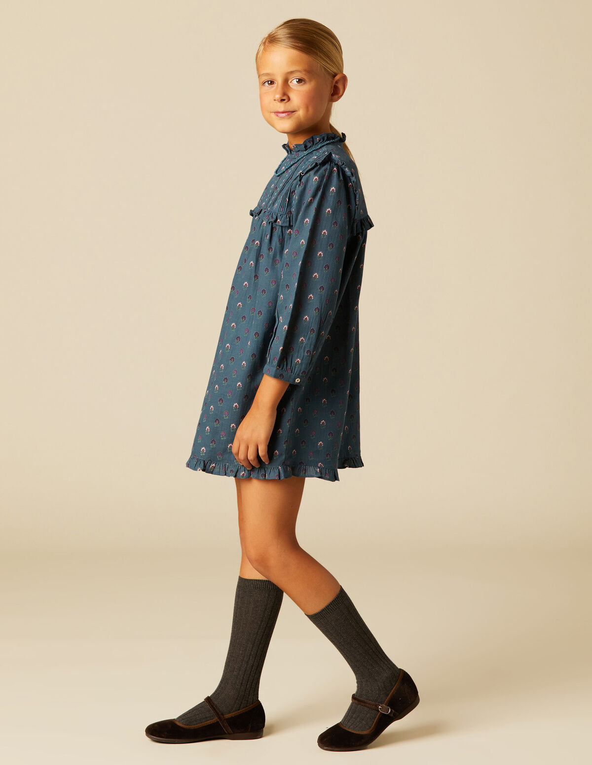 ROBE BLOSSOM BLEU NUIT