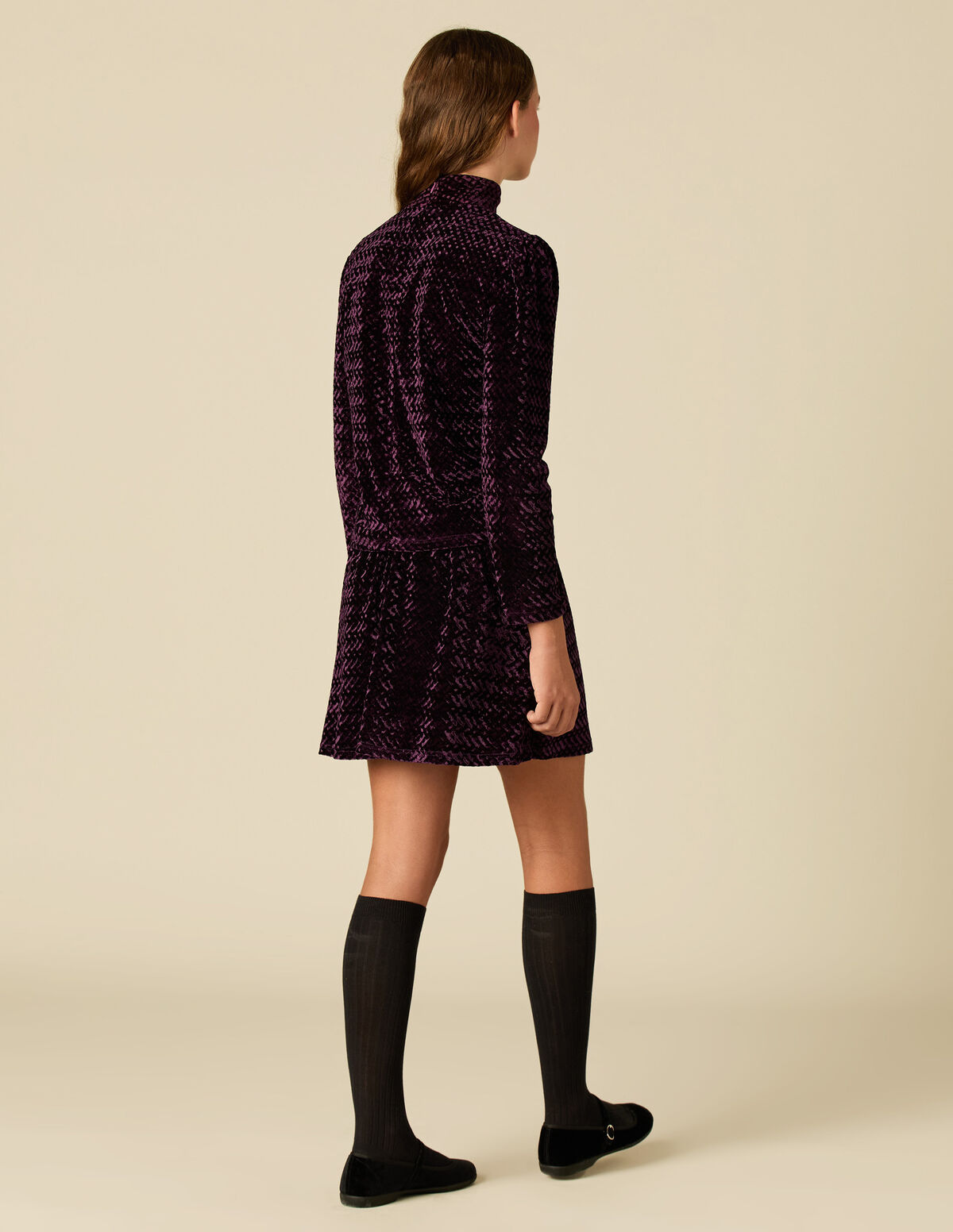 CAMISA DESENHO VELUDO