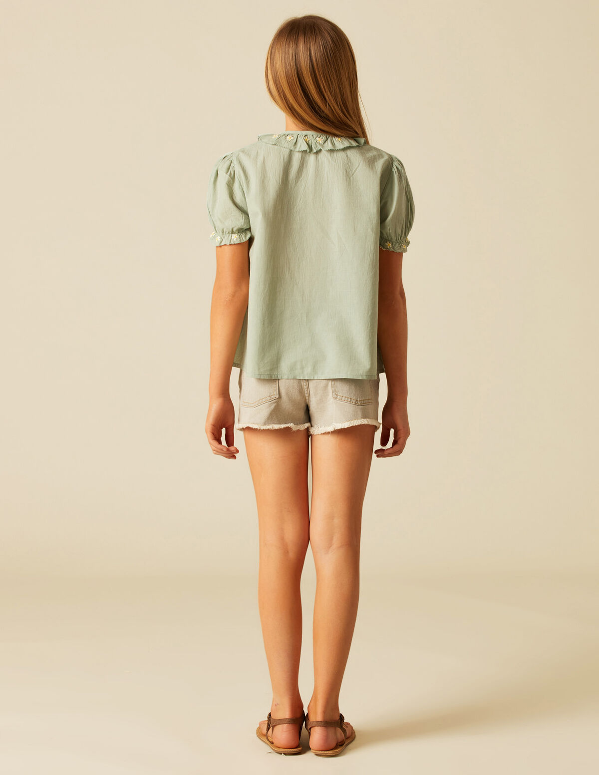 FLORAL EMBROIDERED SHIRT