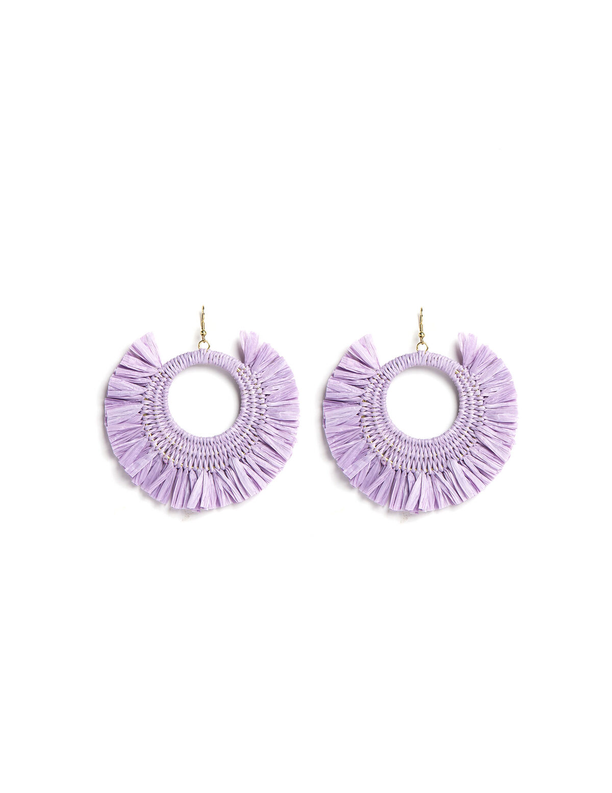 Lilac tassels earrings - Jewelry - Nícoli
