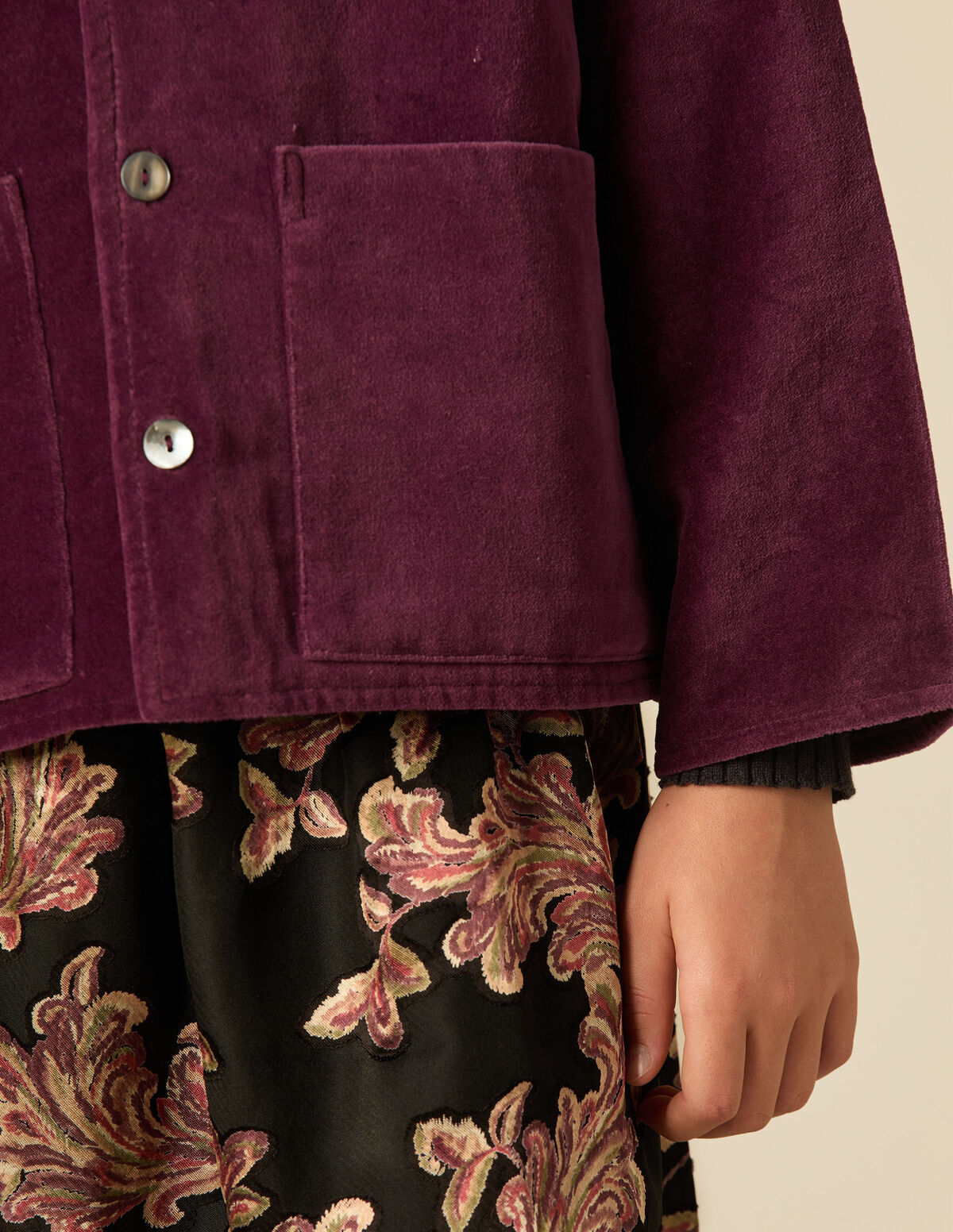 CHAQUETA MAO TERCIOPELO