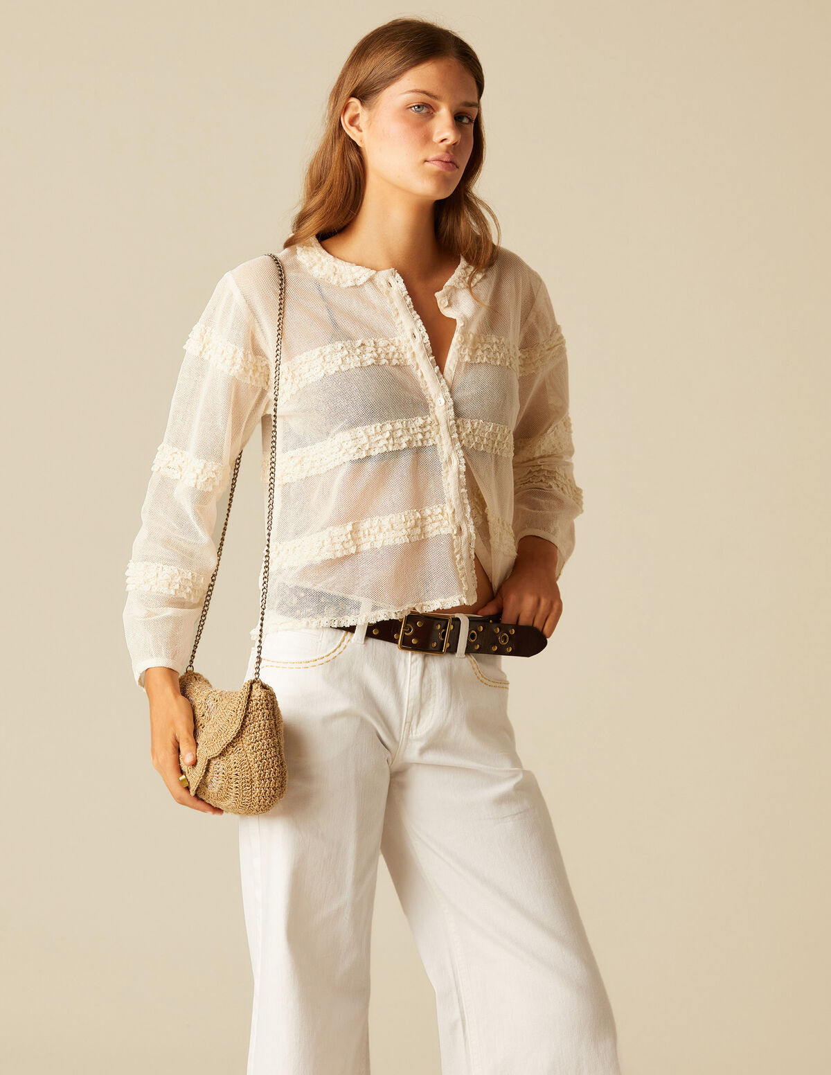 CAMISA RIZO CRUDA