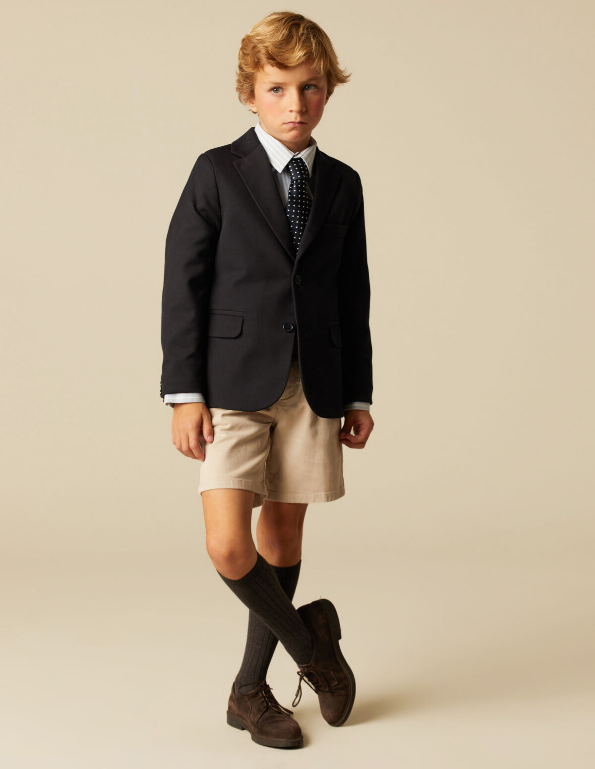 Blazer azul marino